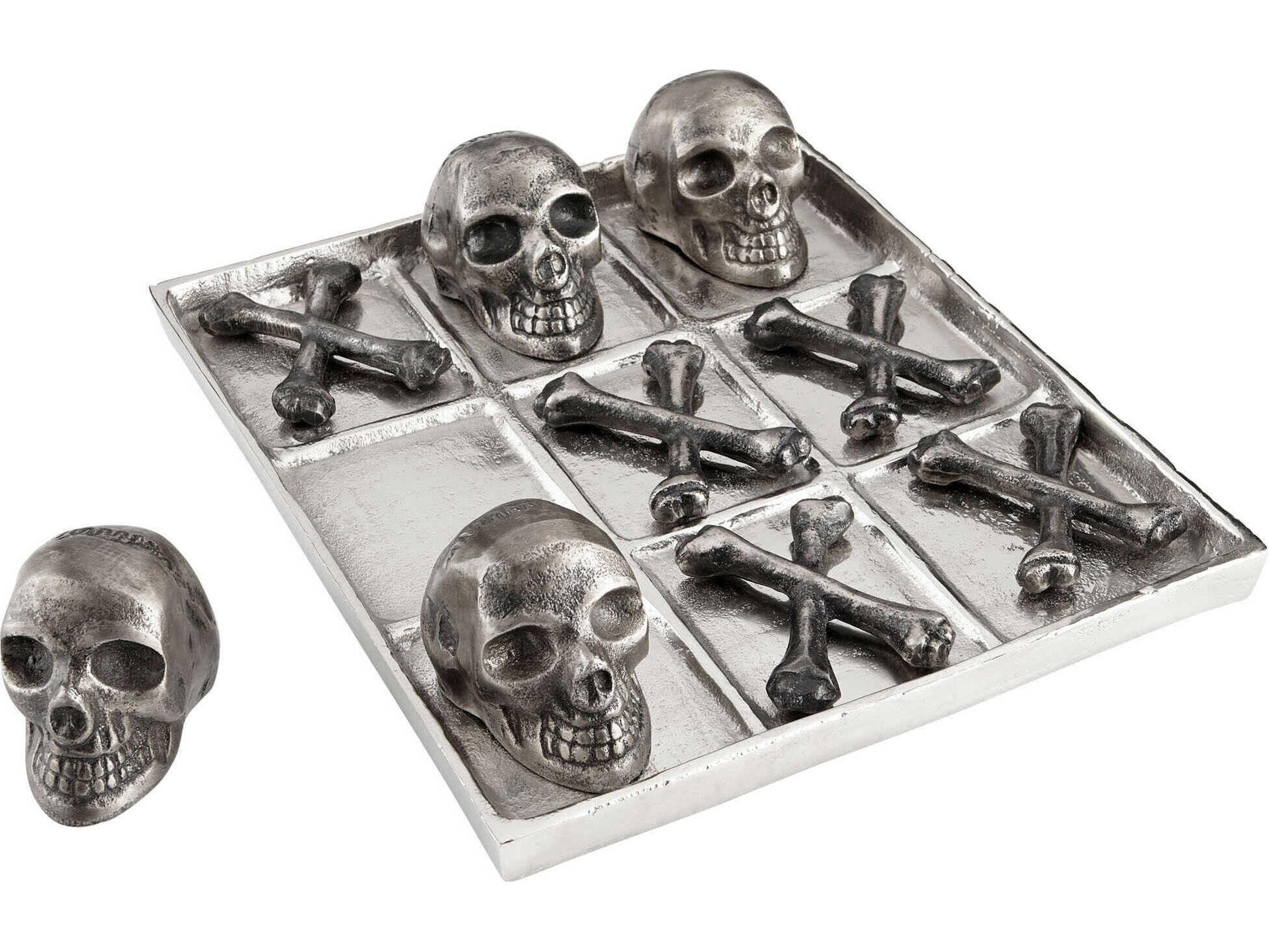 Cyan Design Nickel Yo Ho Ho Tic Tac Toe