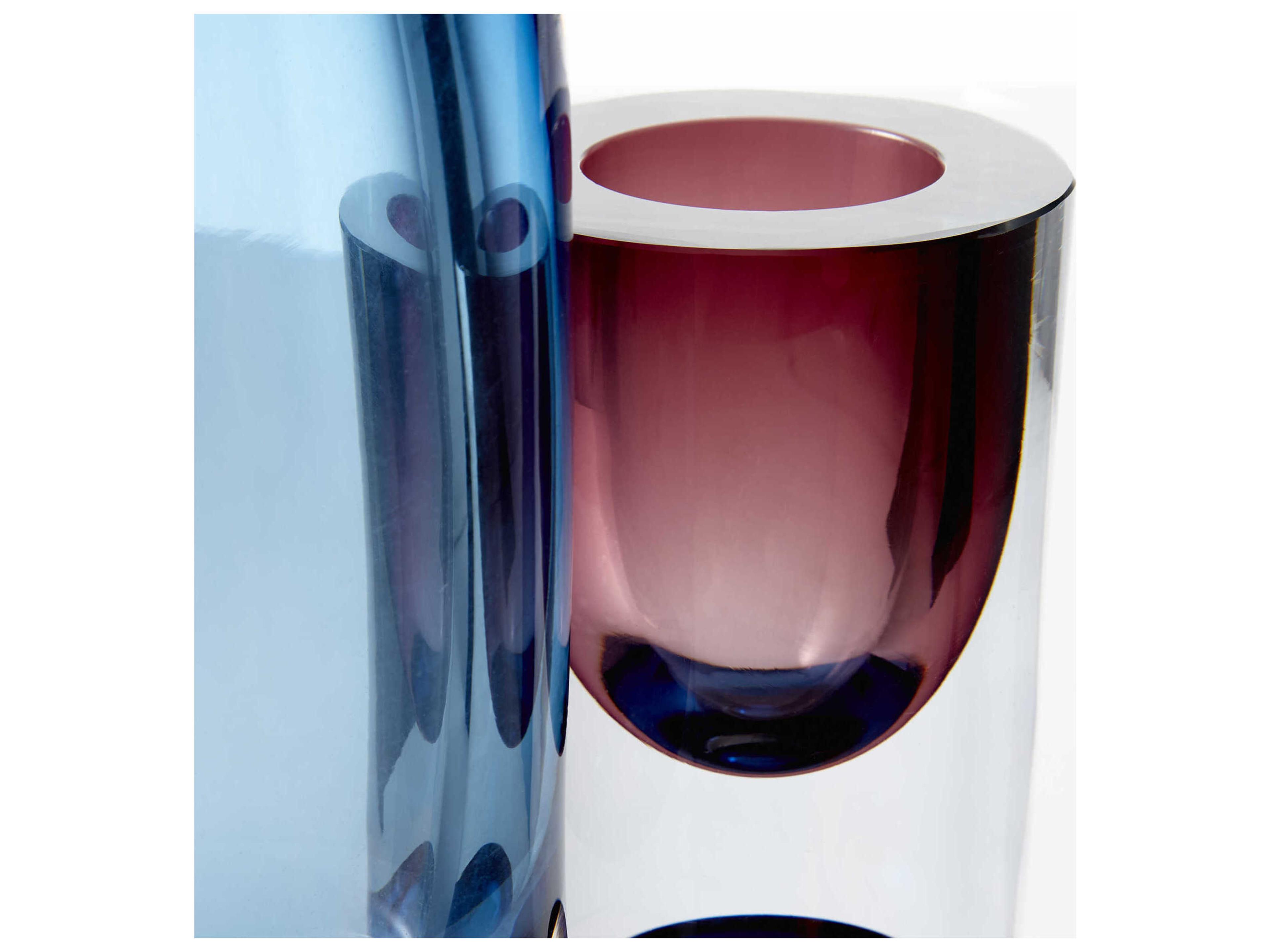 Cyan Design Purple Blue Majeure Vase