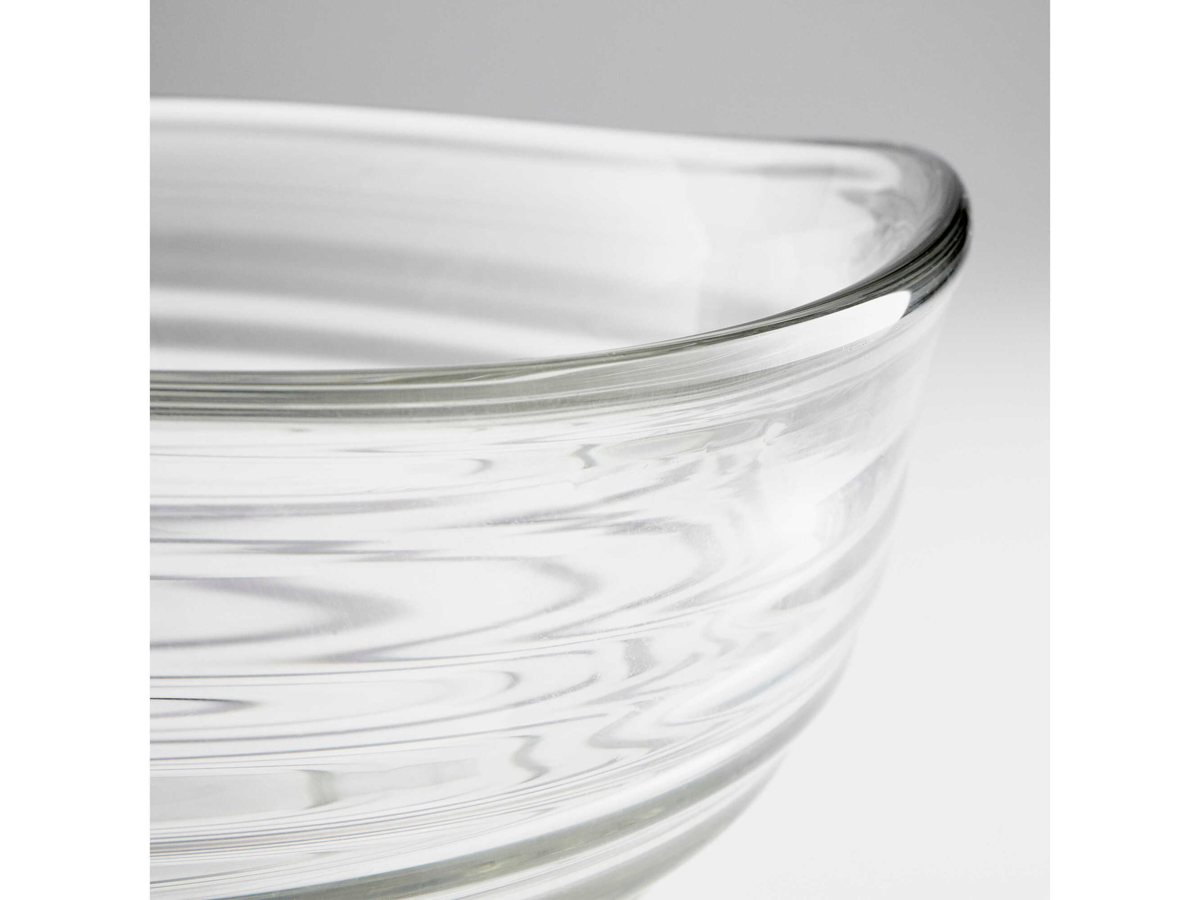 Cyan Design Clear Wavelet Decorative Bowl