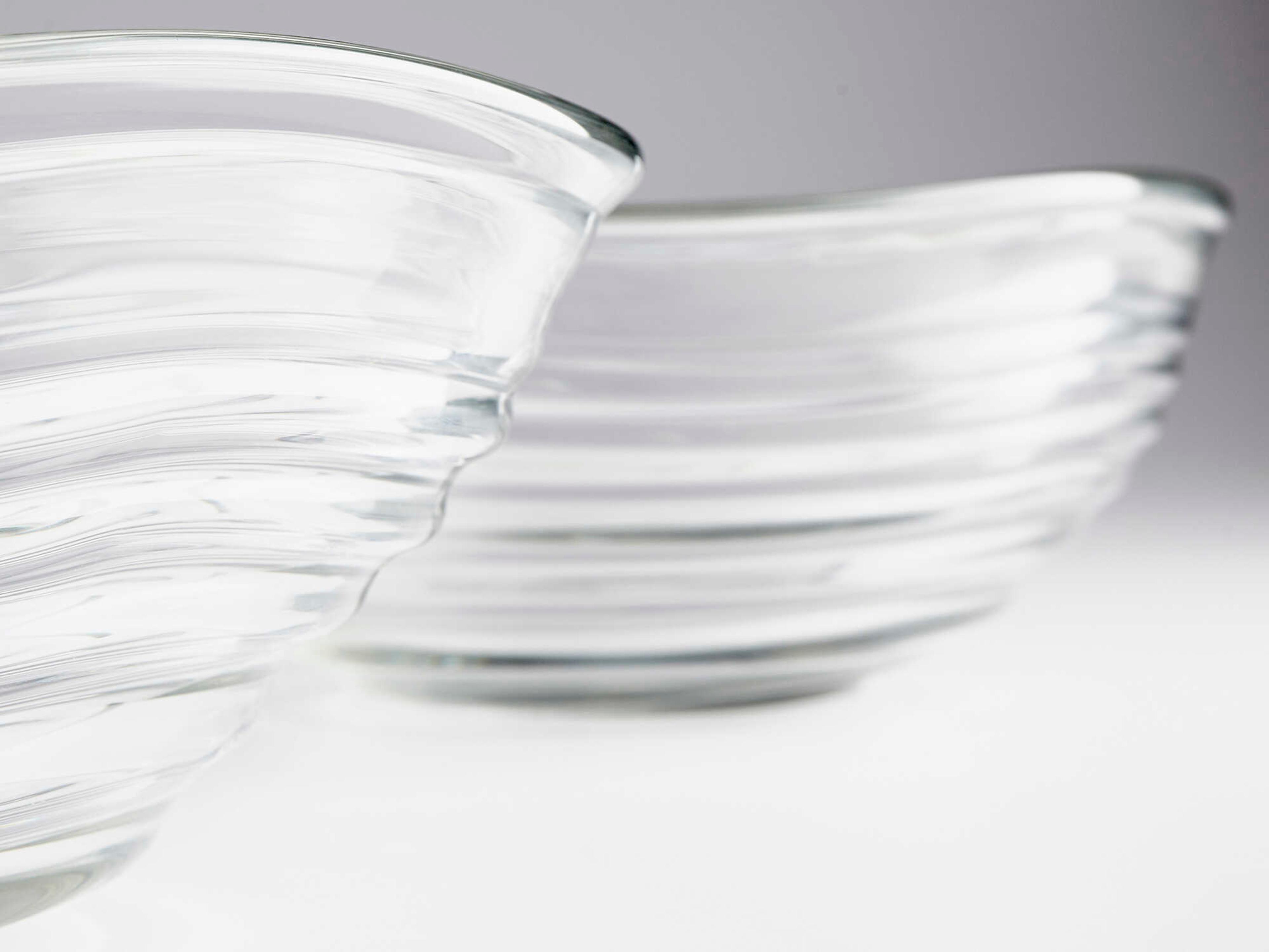 Cyan Design Clear Wavelet Decorative Bowl
