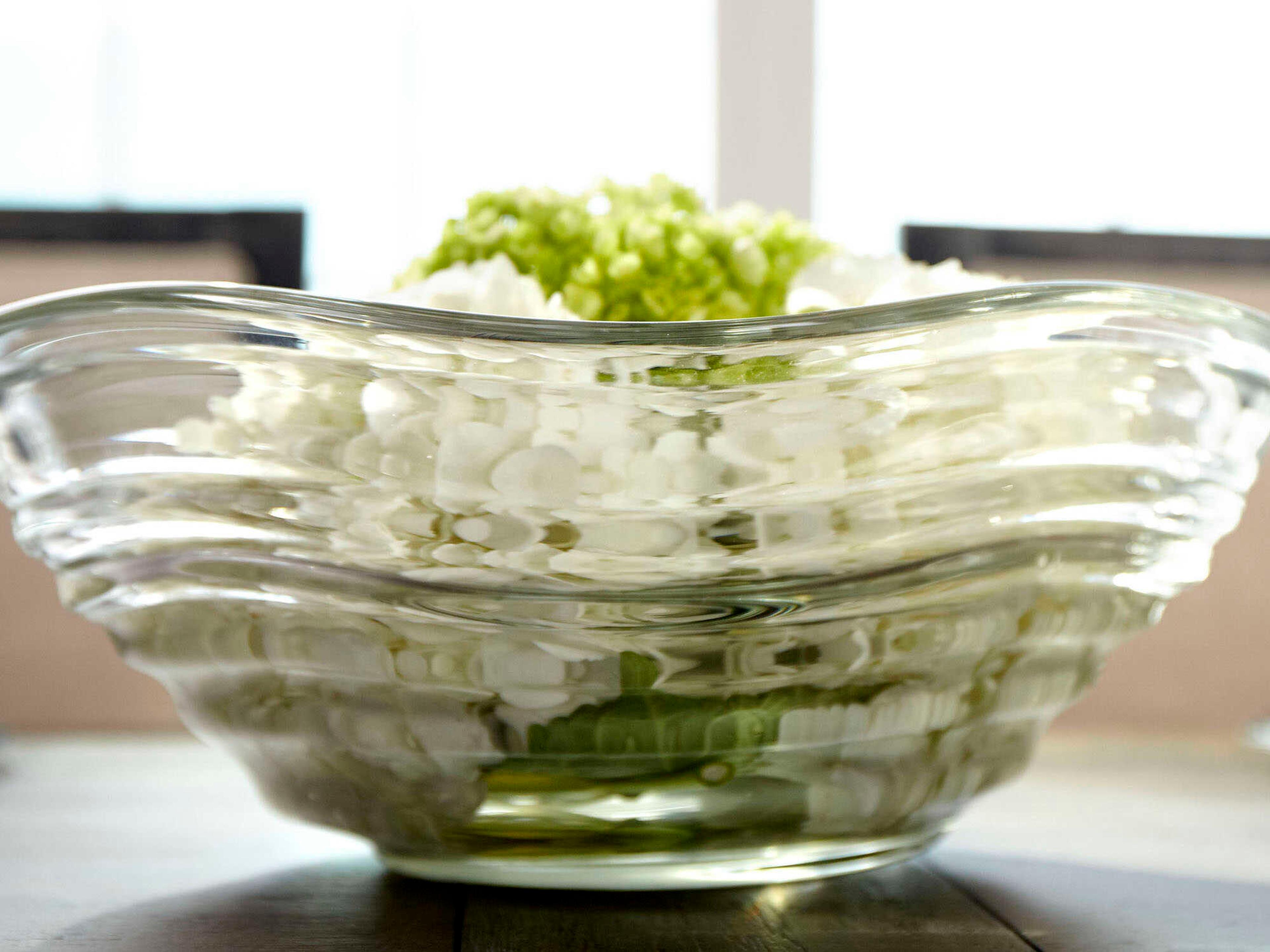 Cyan Design Clear Wavelet Decorative Bowl