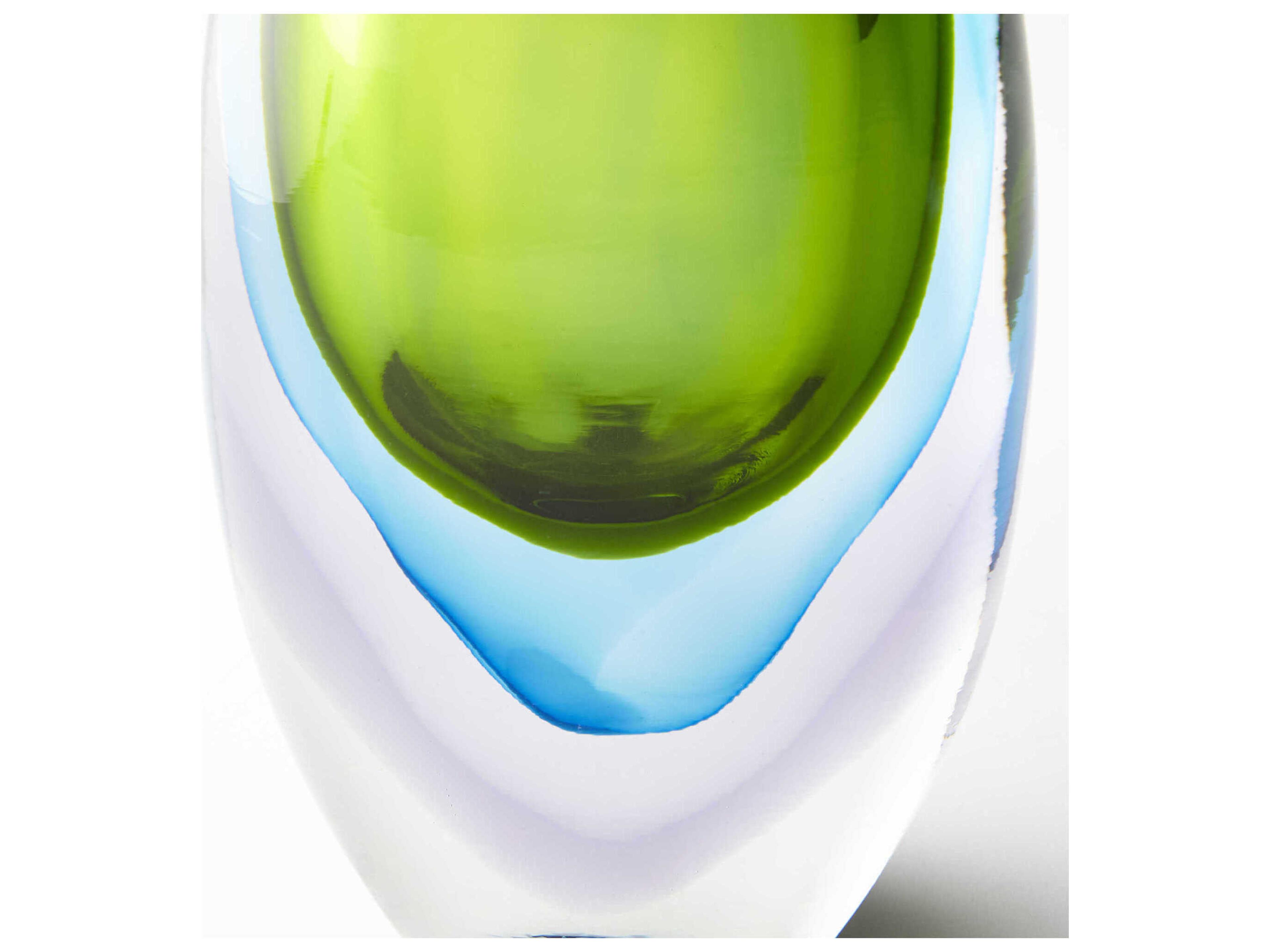 Cyan Design Blue Green Canica Vase