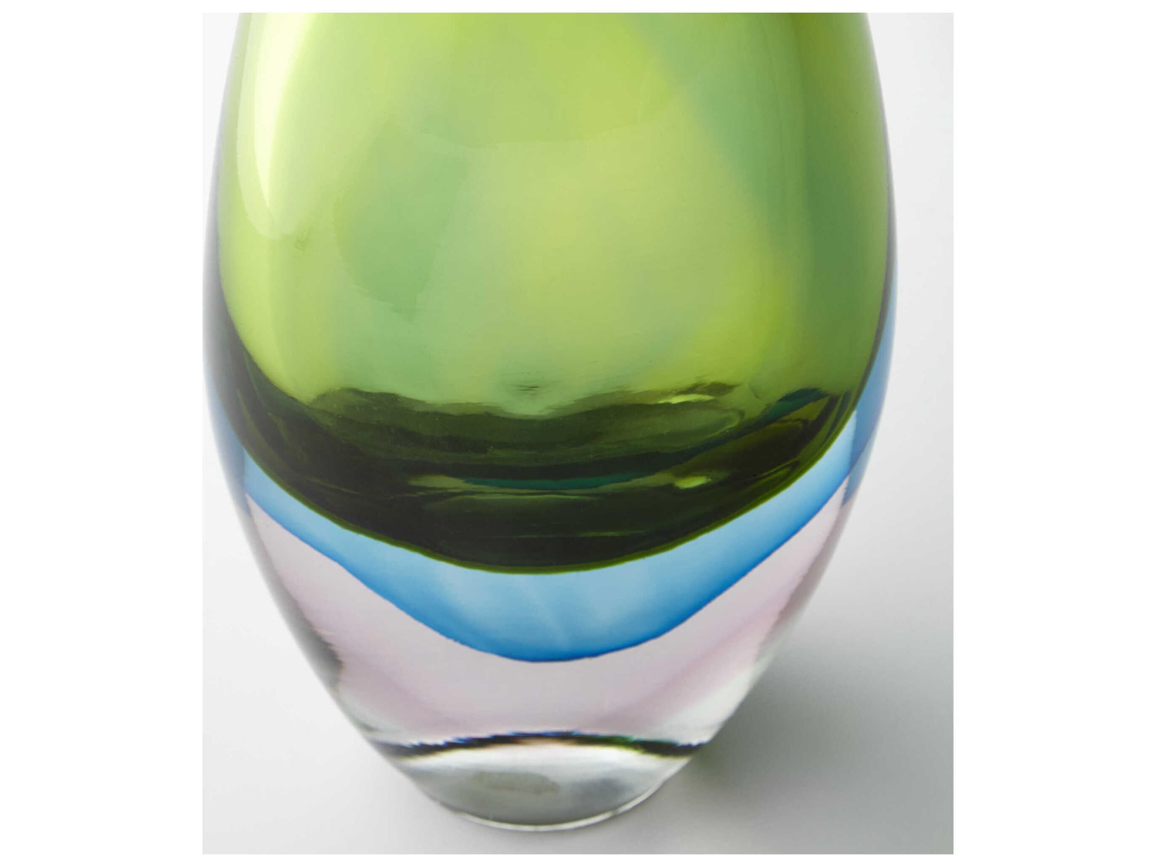 Cyan Design Blue Green Canica Vase