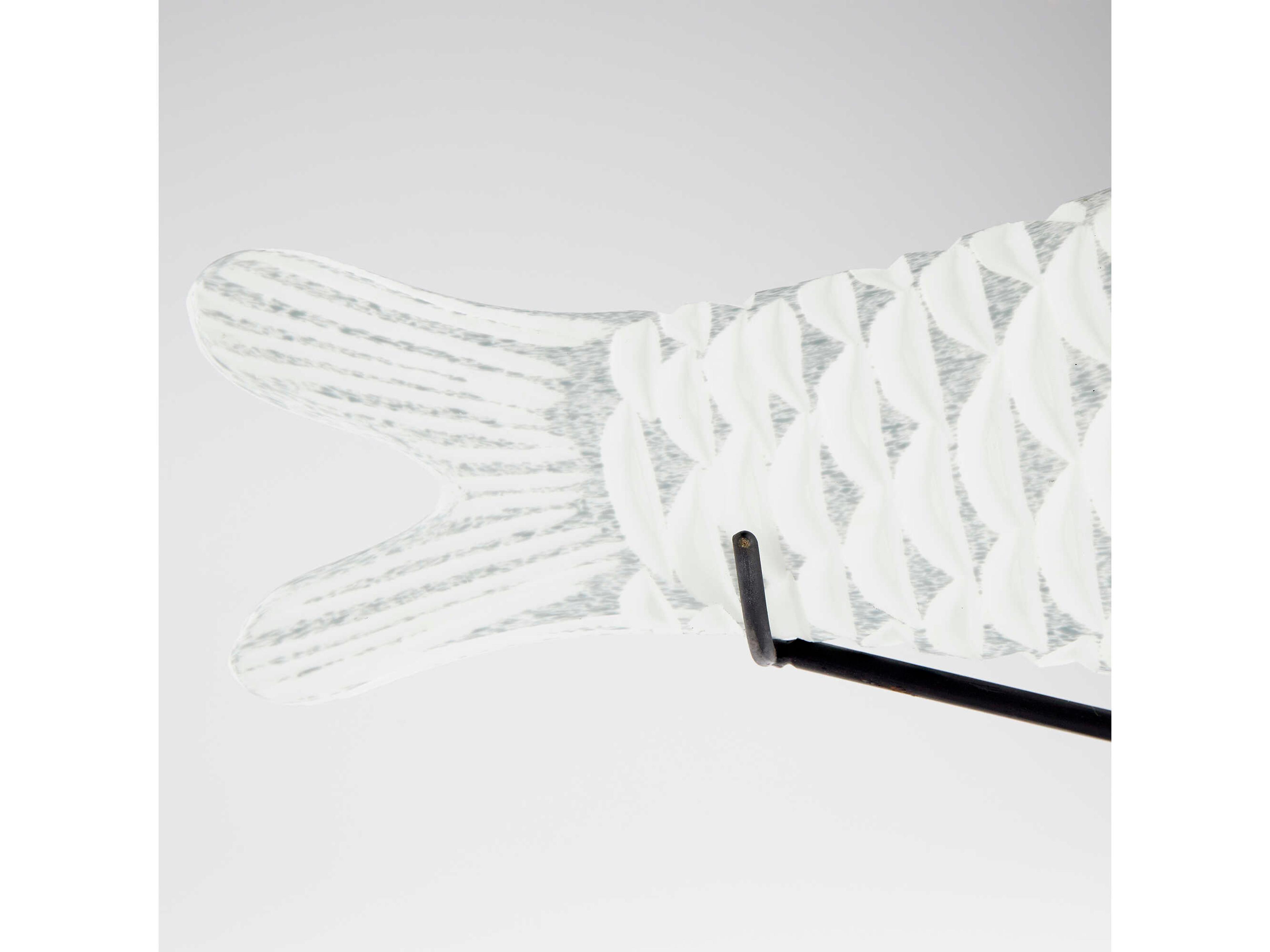 Cyan Design Clear Frosted Grouper Sculpture