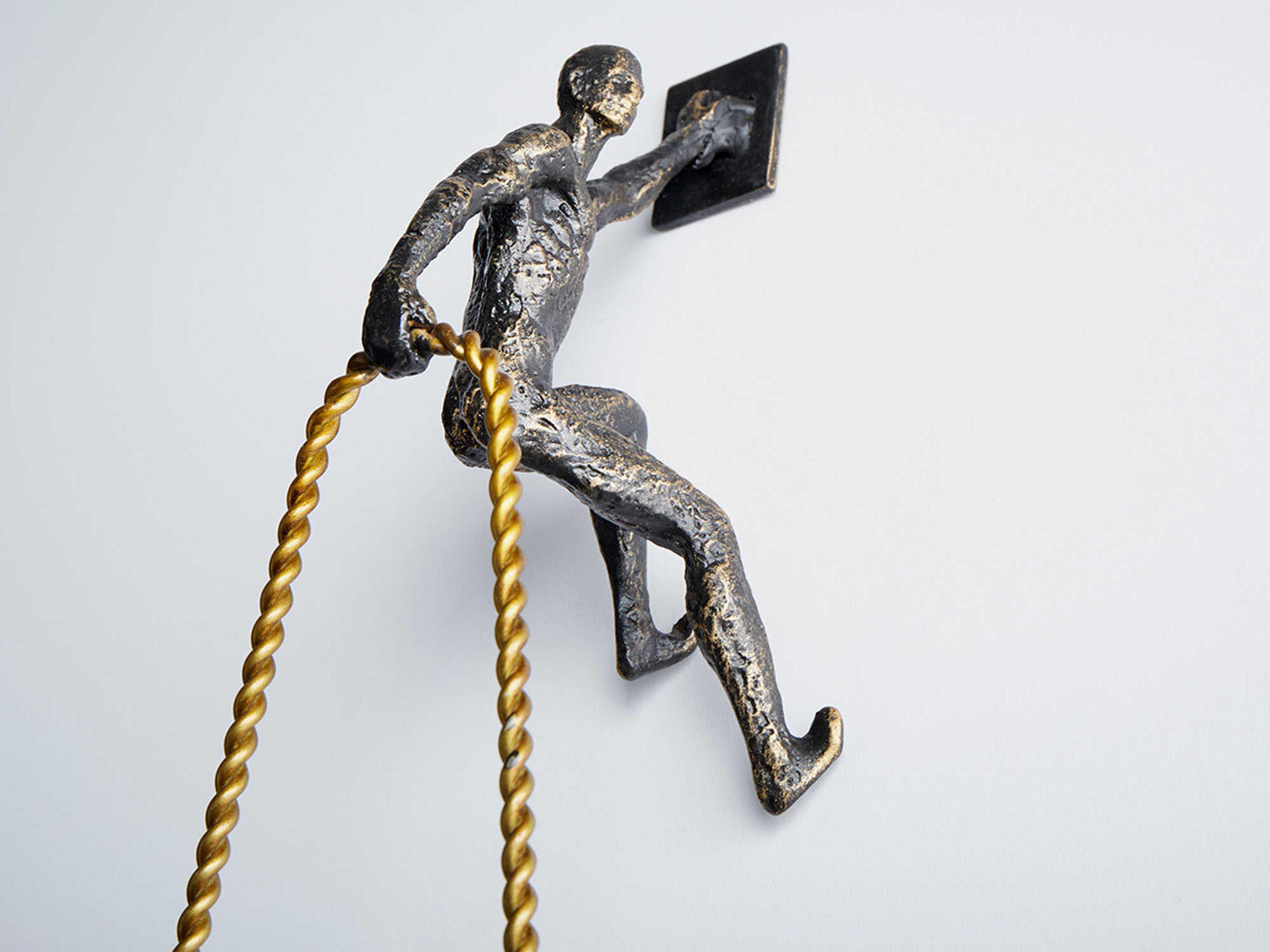 Cyan Design Muscle Golden Bronze Round Wall Mirror