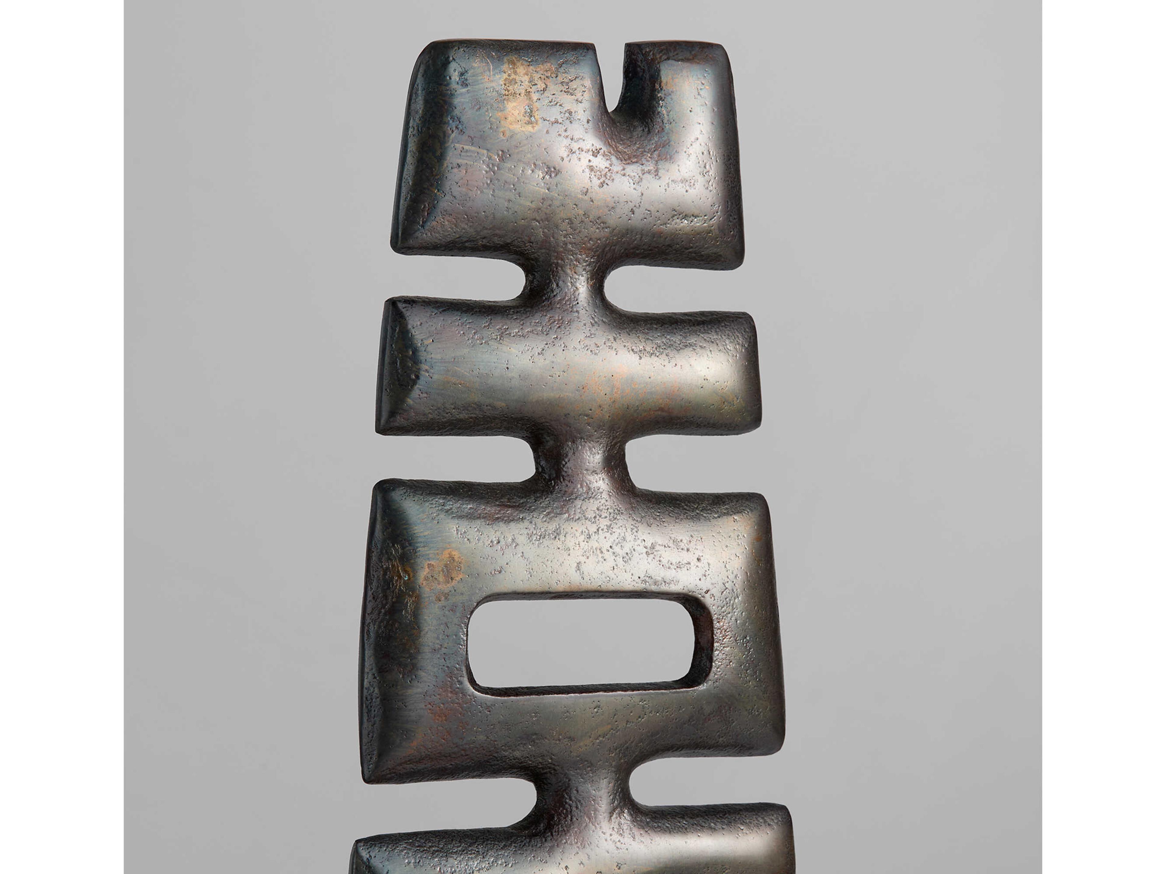 Cyan Design Cobalt Blue Antique Brass Chamberlin Sculpture