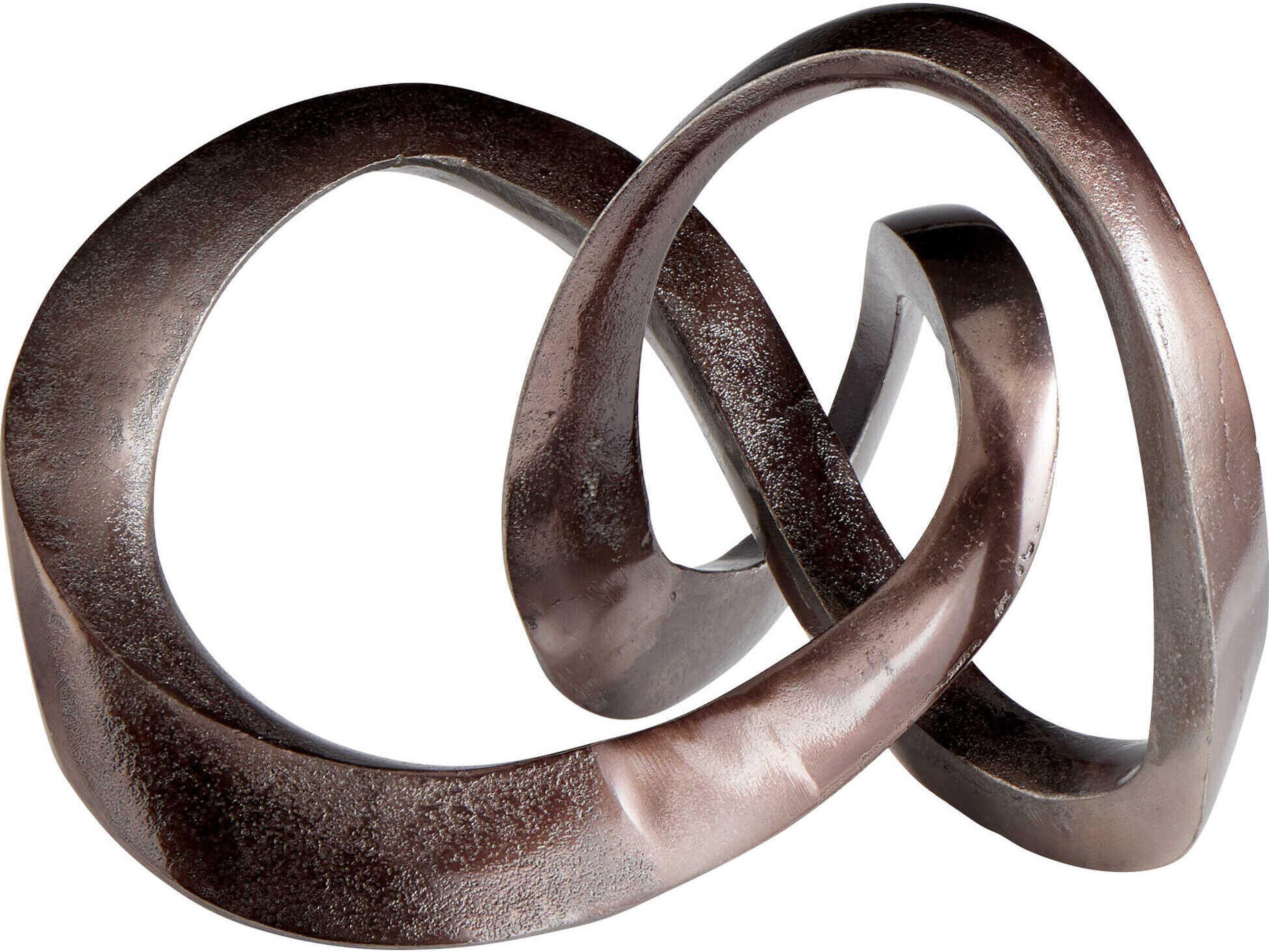 Nottingham Abstract Aluminum Sculpture in Bronze