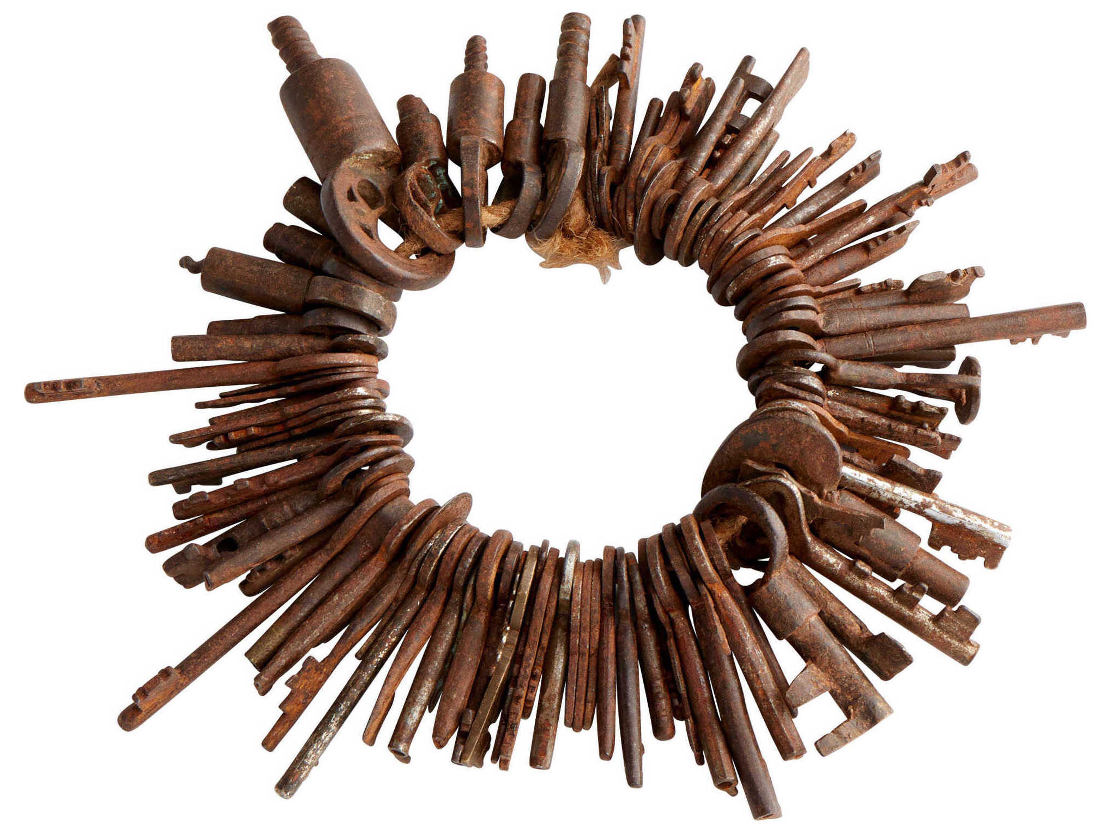 Cyan Design Rust Key Ring