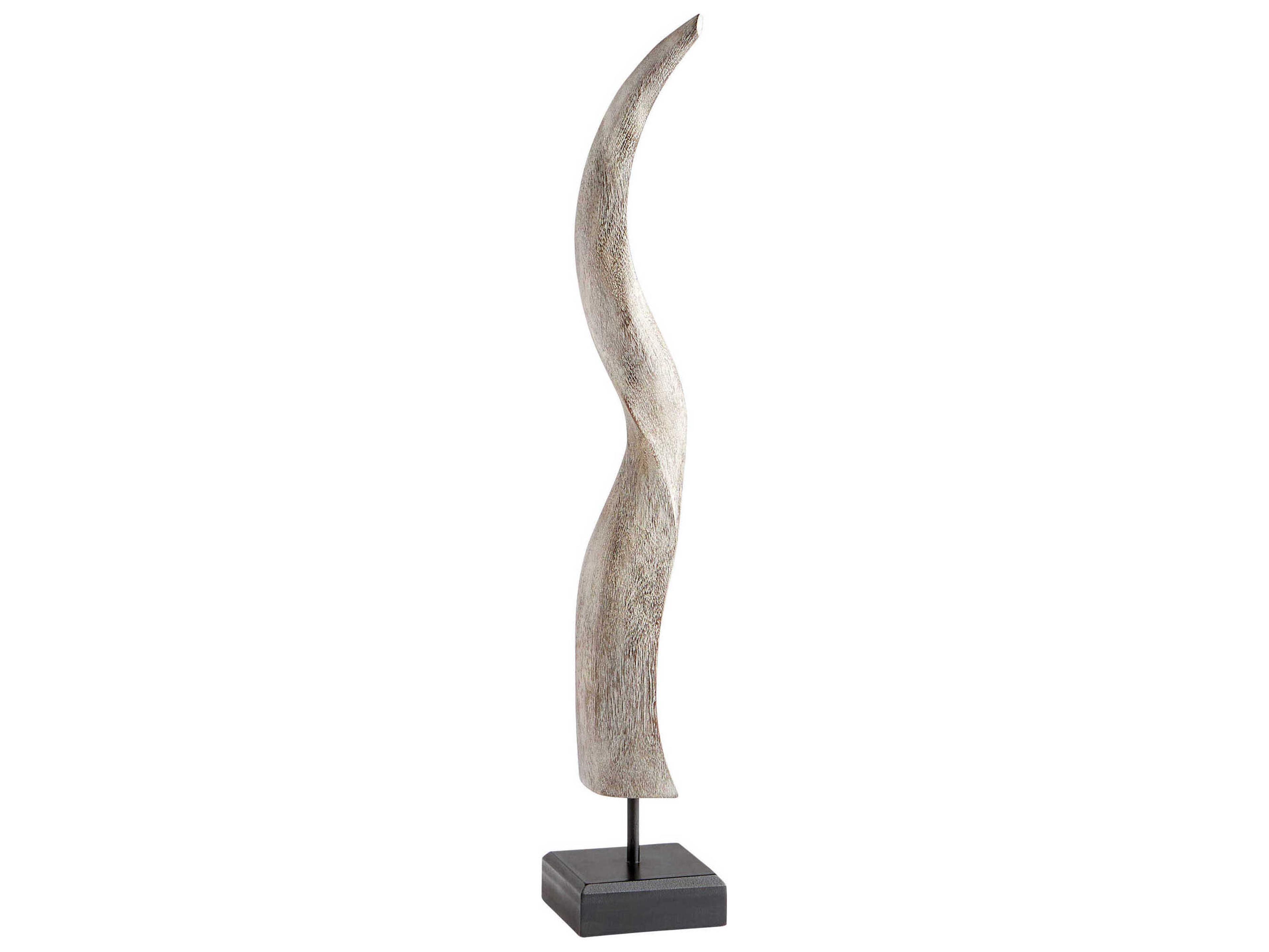 Grey Wash Markhor Sculpture