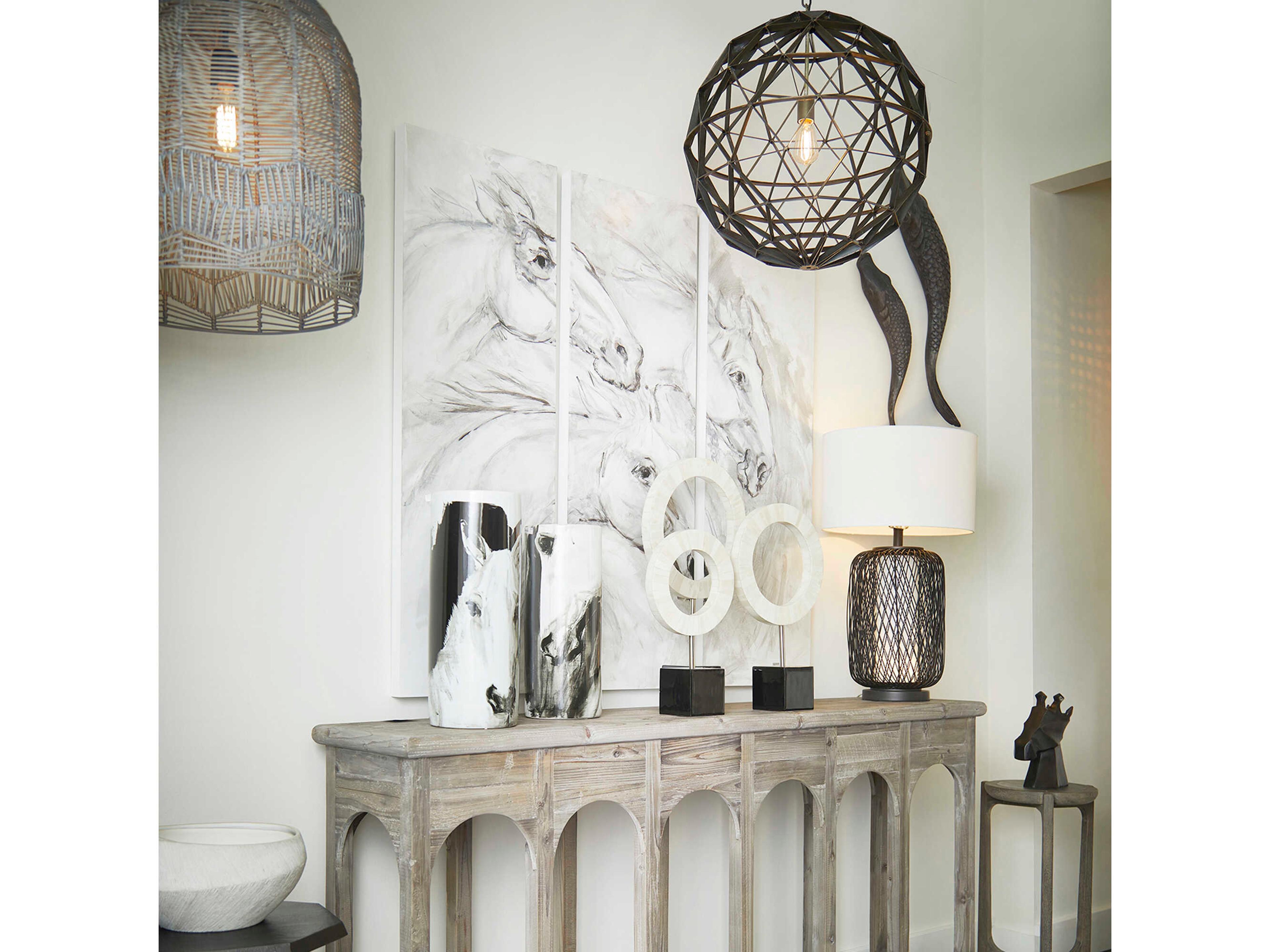 Cyan Design Bronze Zander Sculpture