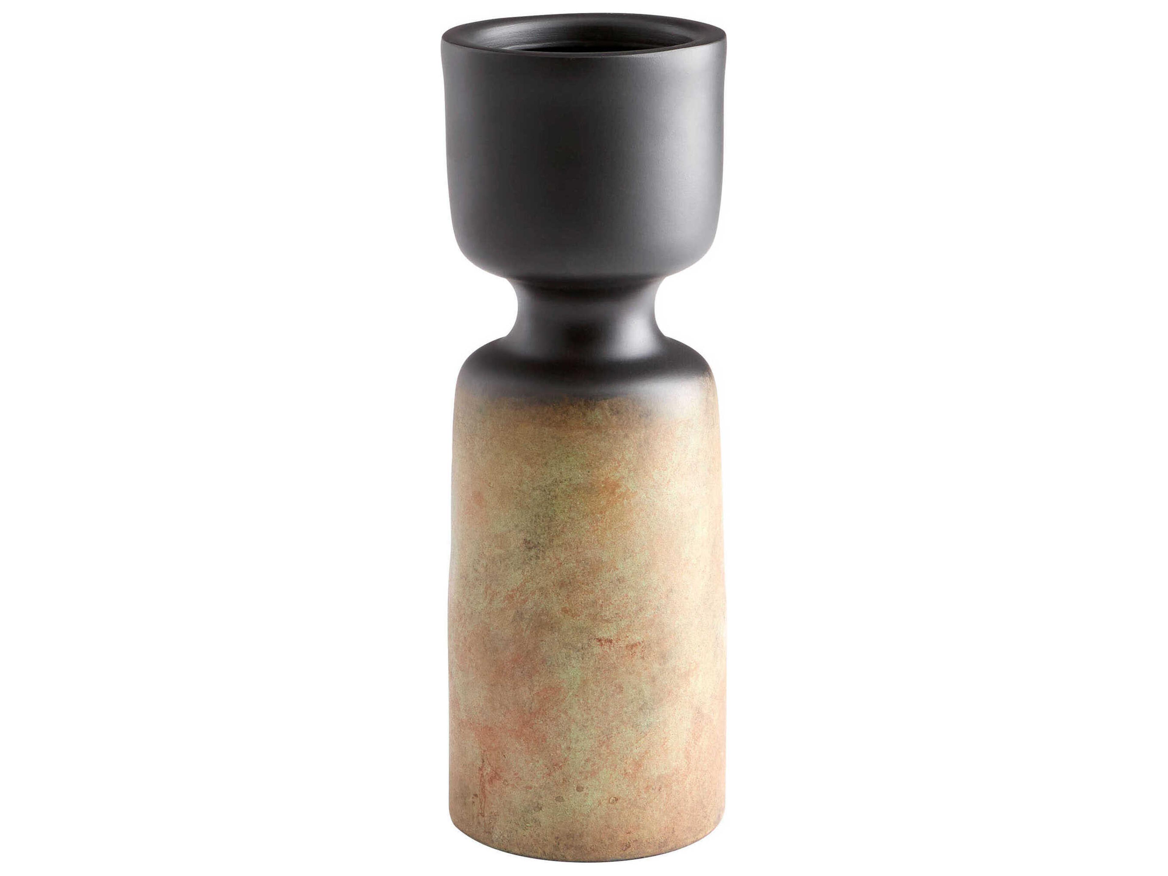 Cyan Design Chalice Rustic Patina 12" High Vase