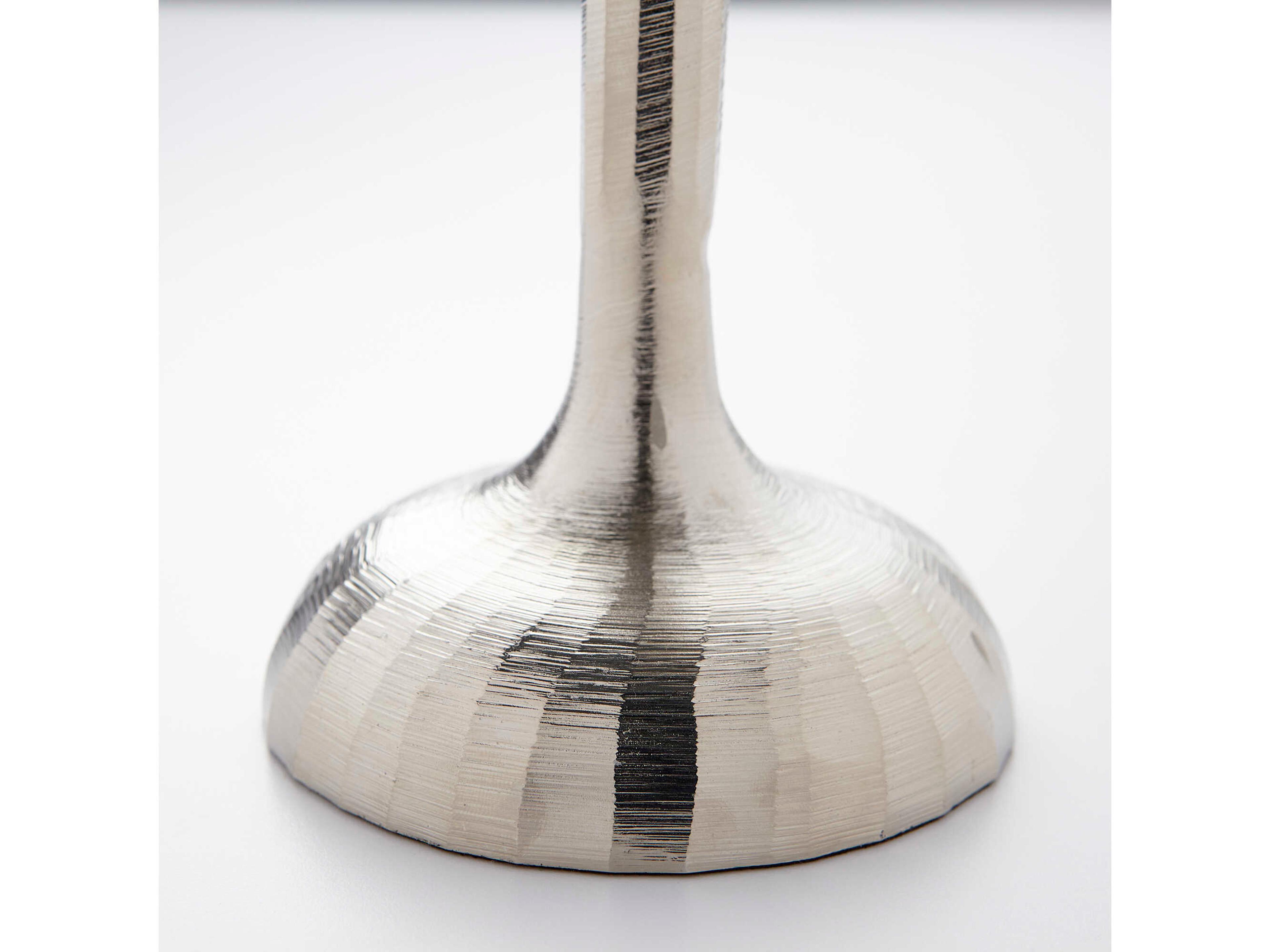 Cyan Design Nickel Reveri Candleholder