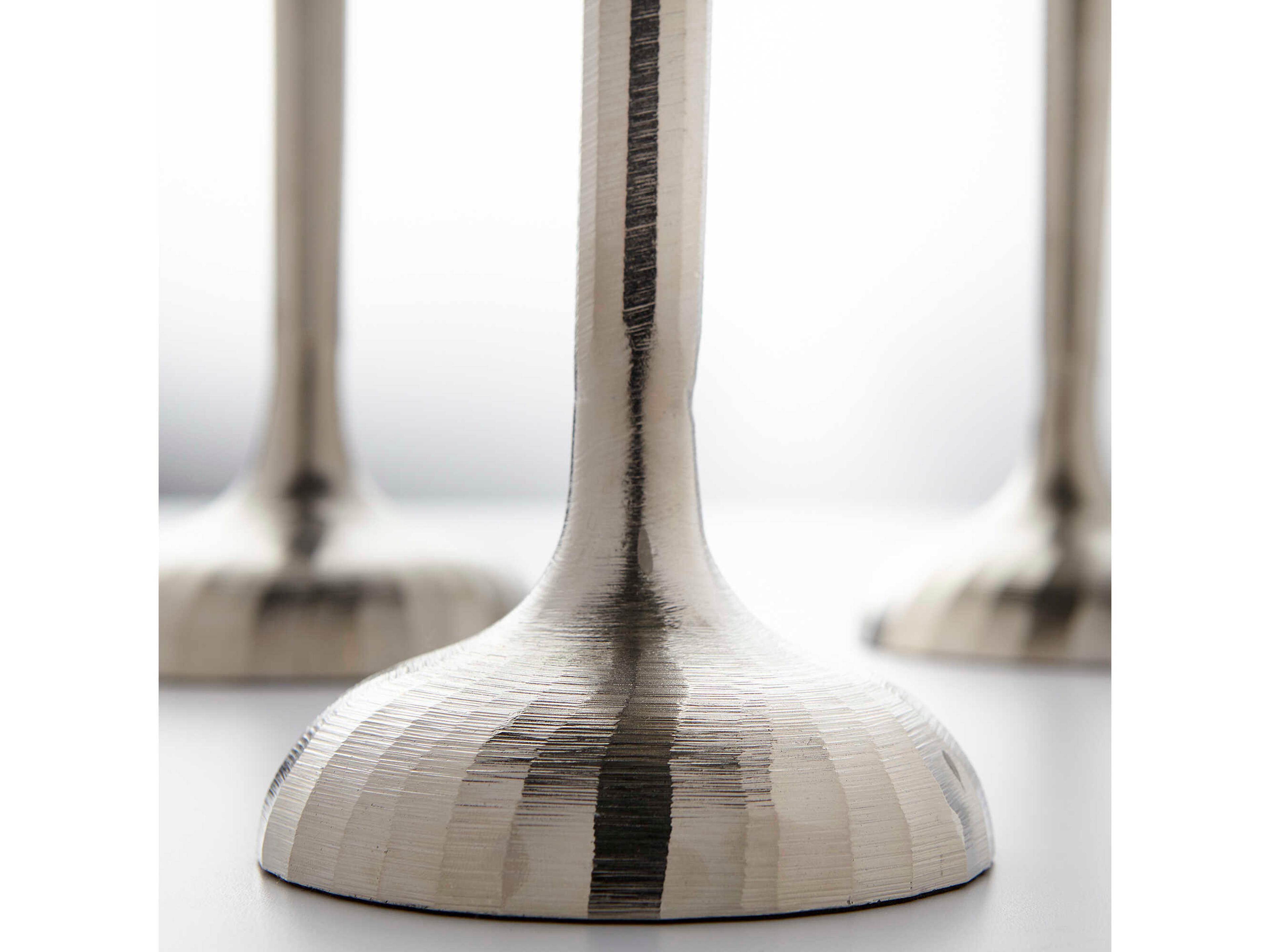 Cyan Design Nickel Reveri Candleholder