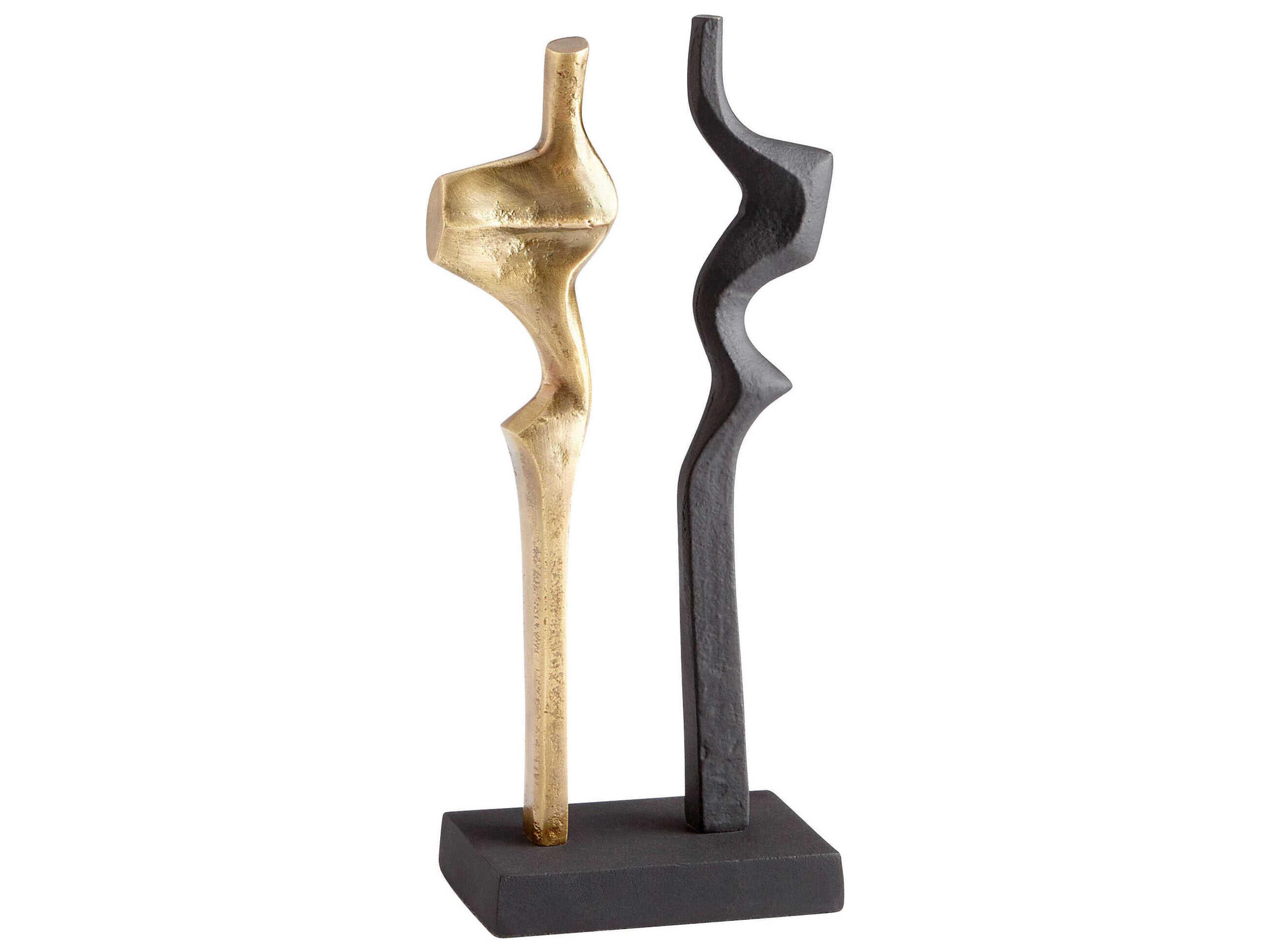 Cyan Design Antique Brass Black Britons Sculpture