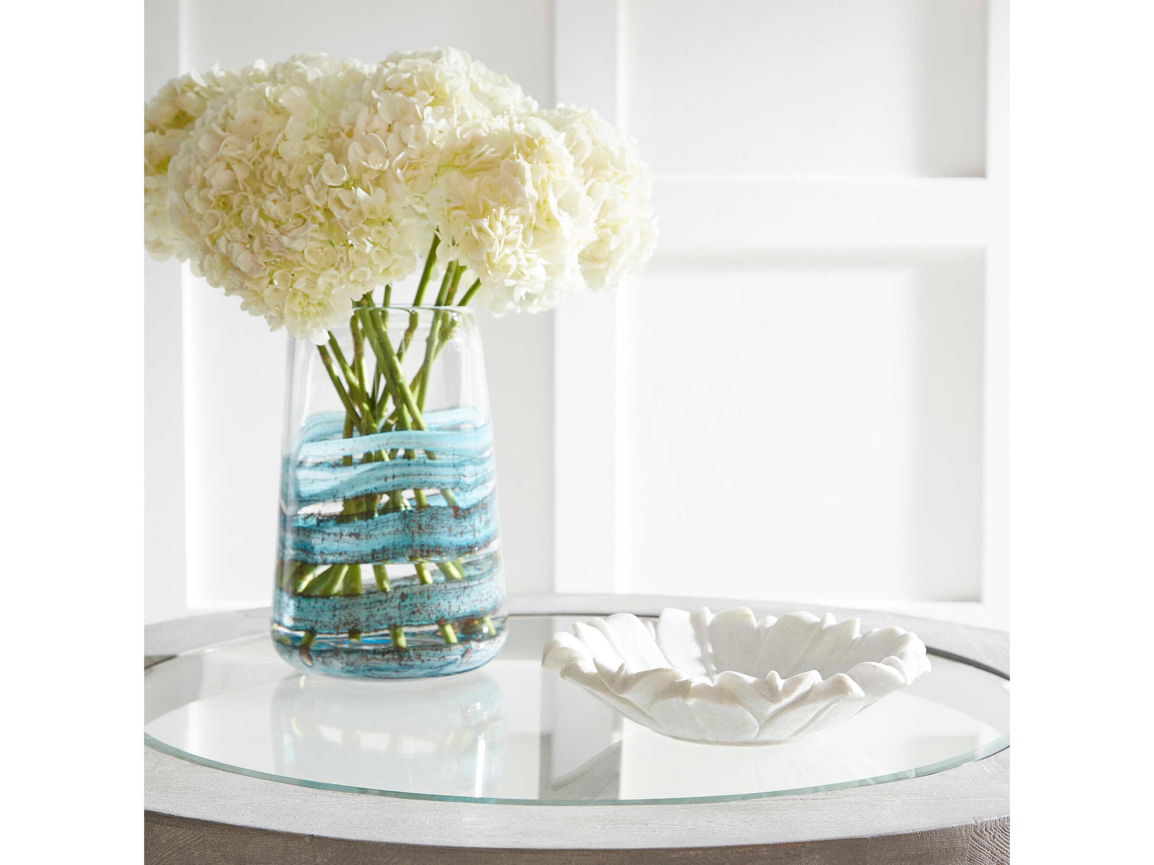 Cyan Design Pantheon Round Glass End Table