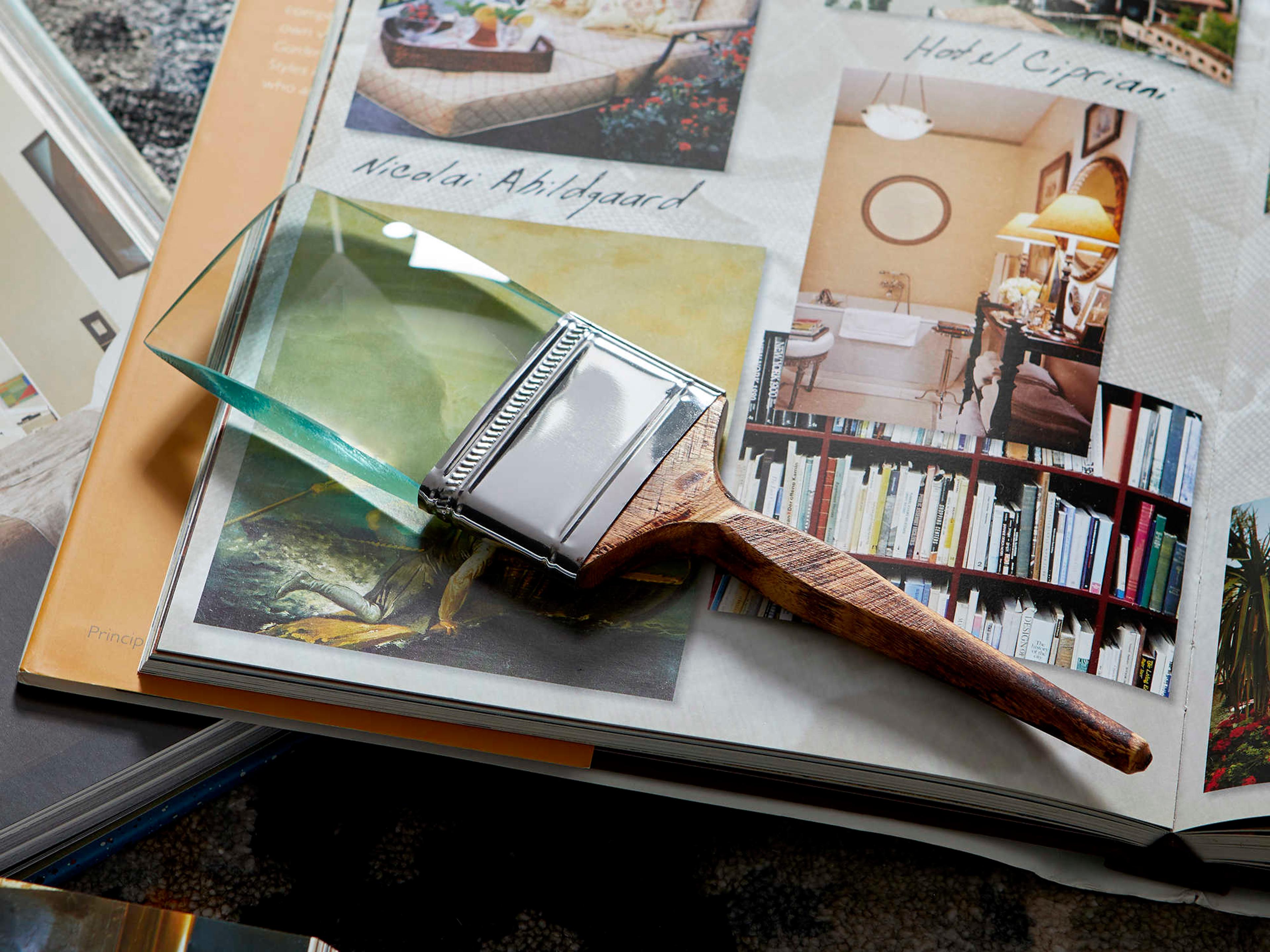 Cyan Design Brown Broad Brush Sculpture