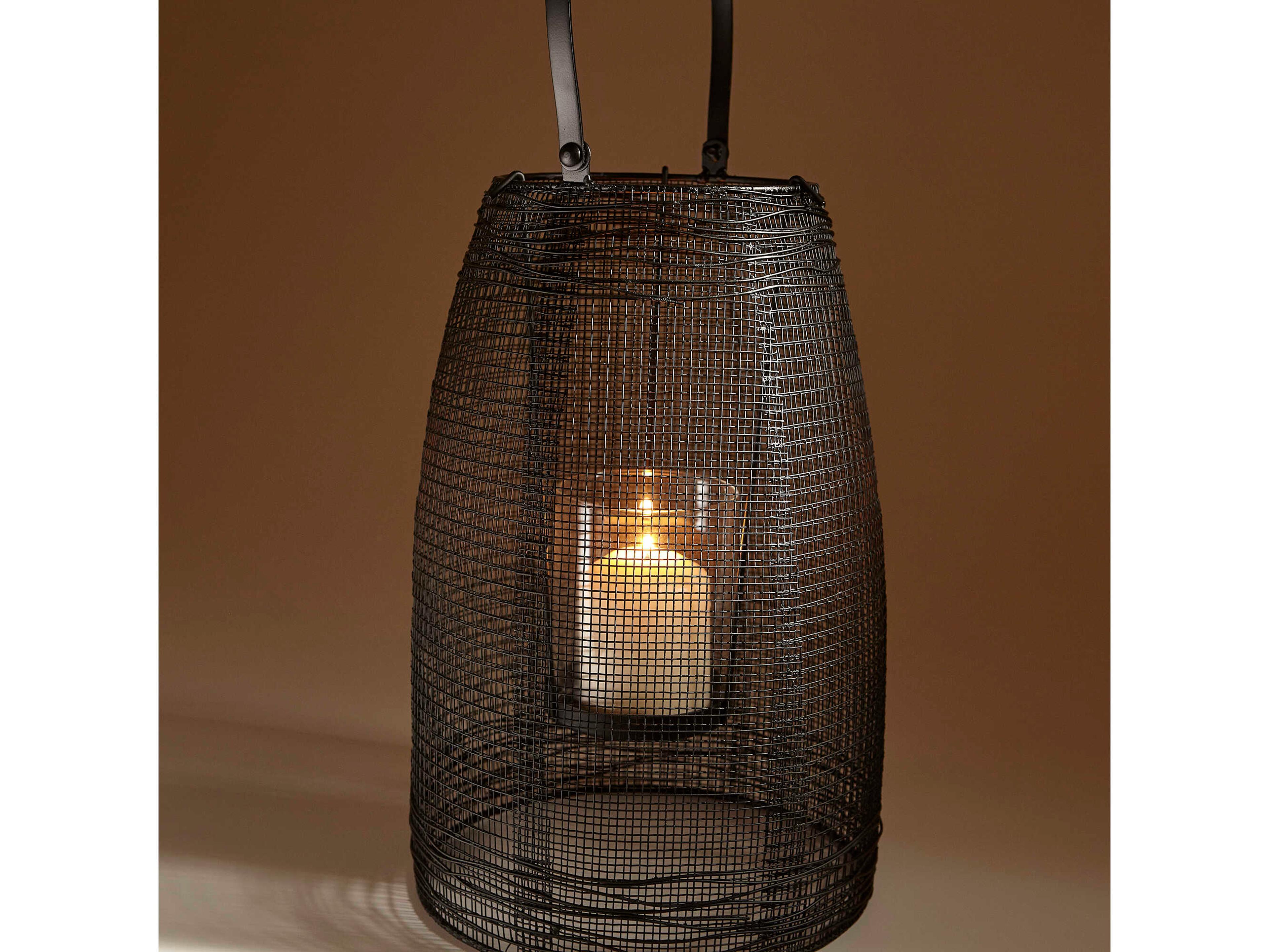 Cyan Design Graphite Gauze Candleholder