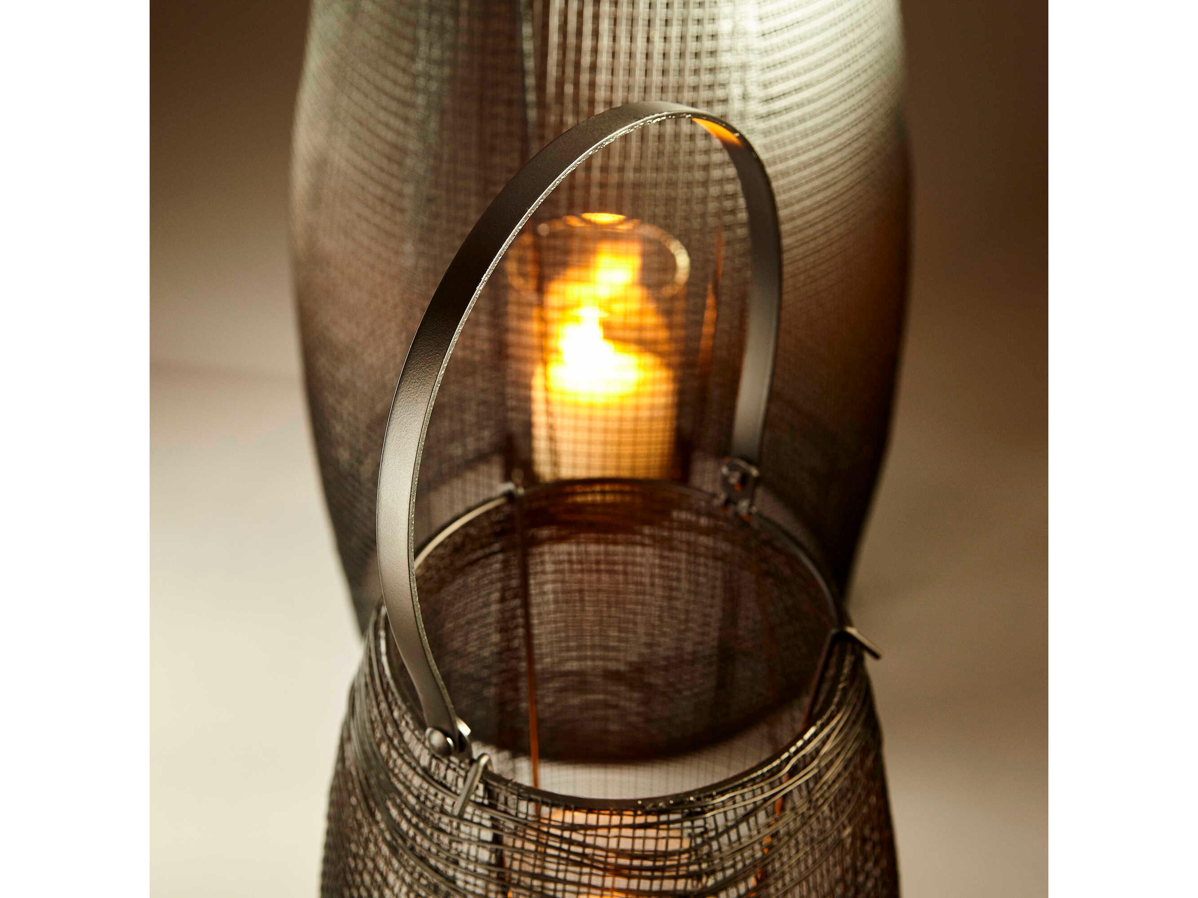 Cyan Design Graphite Gauze Candleholder