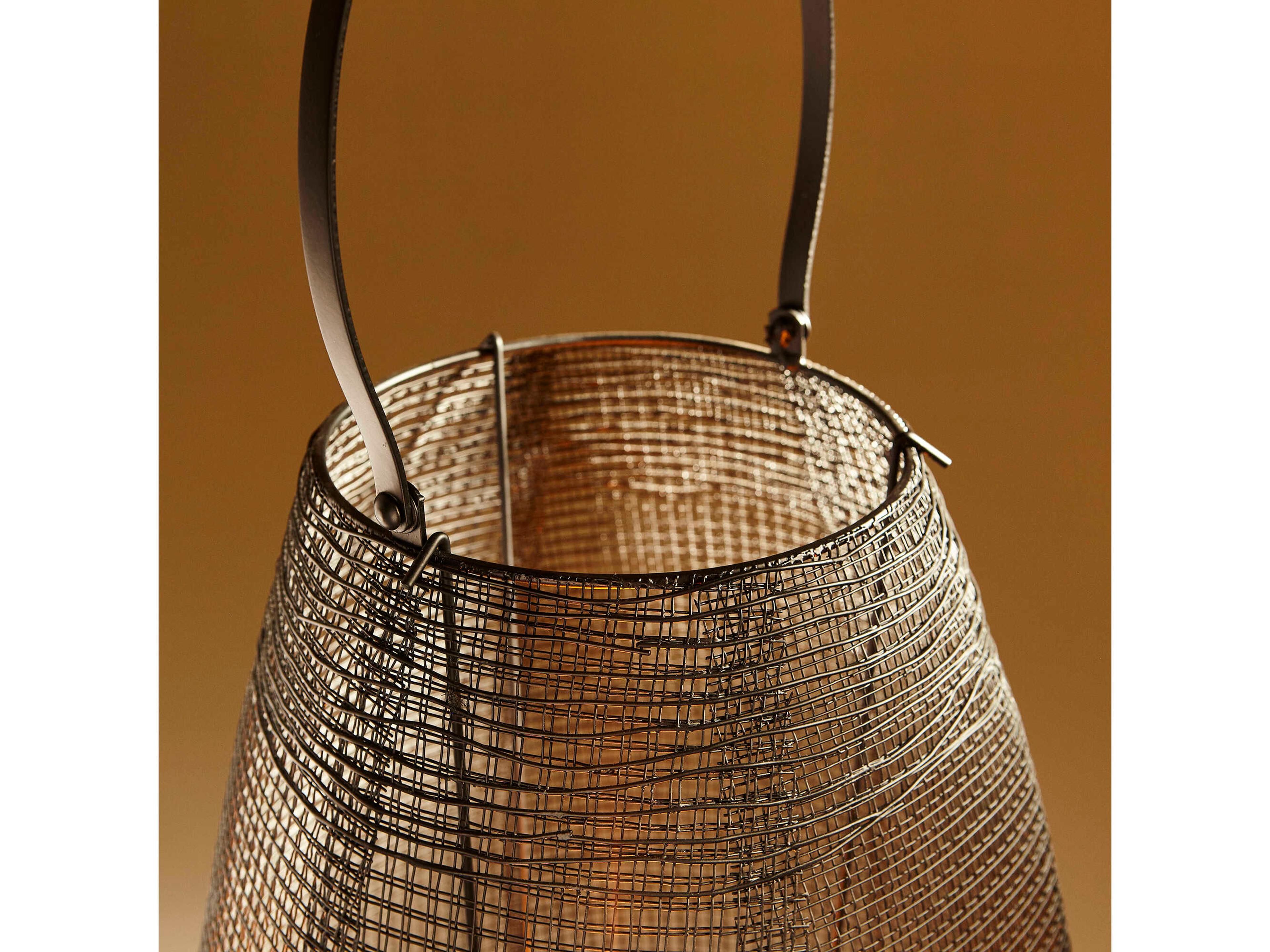 Cyan Design Graphite Gauze Candleholder