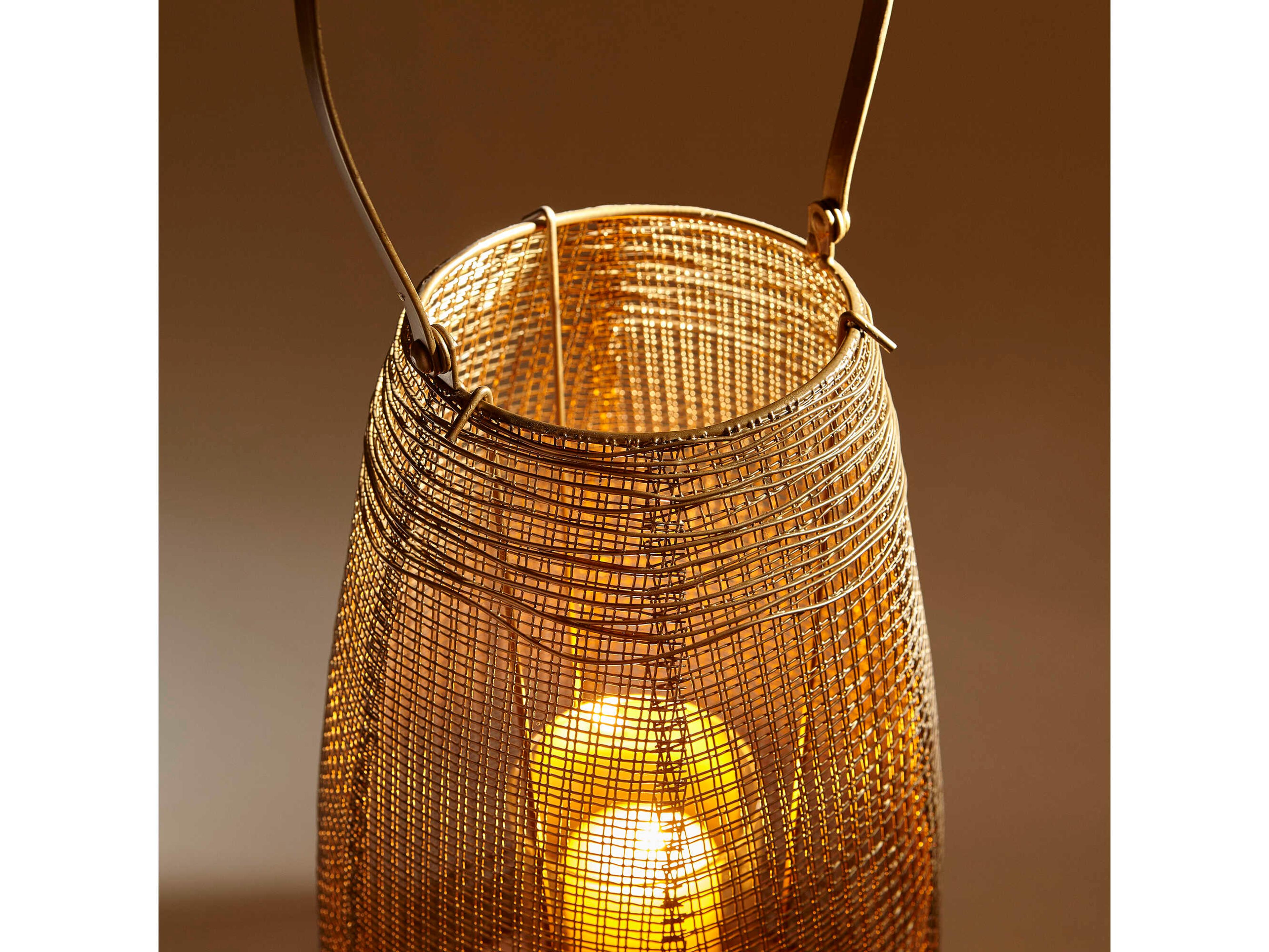 Cyan Design Gold Gauze Candleholder