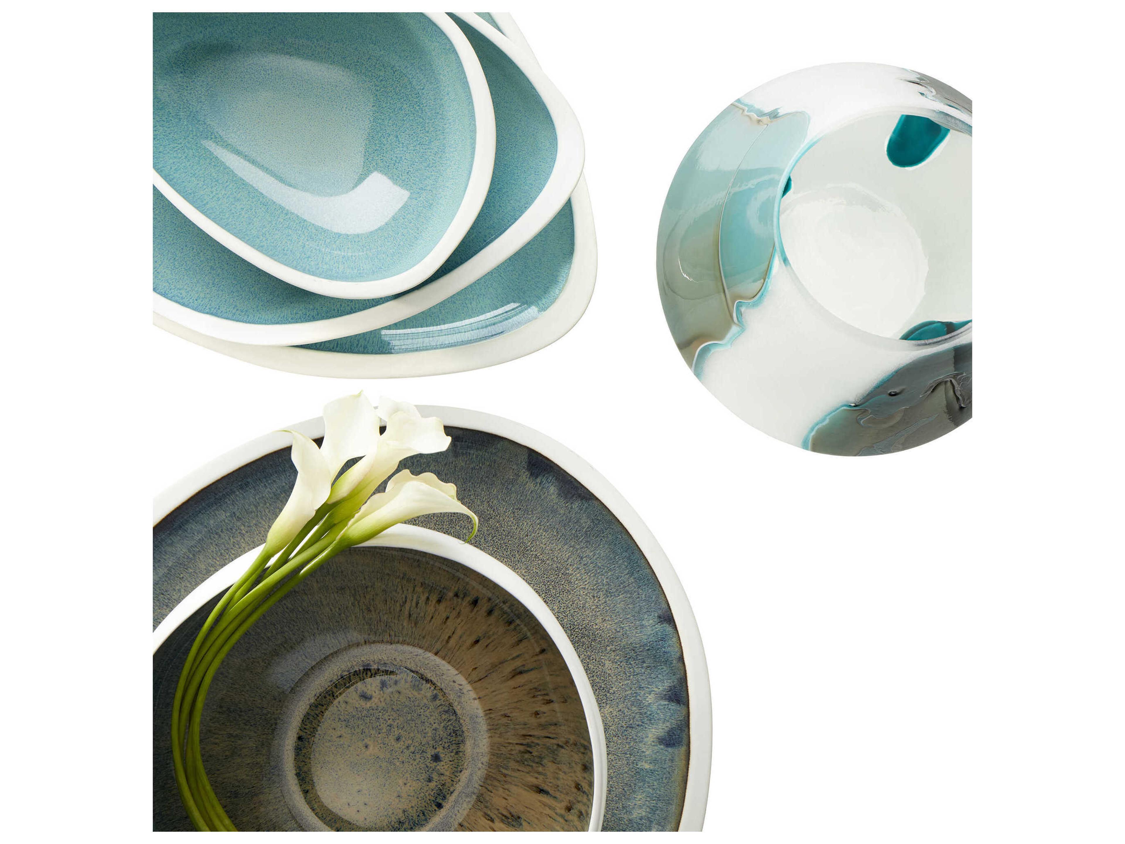 Cyan Design White Oyster Lullaby Decorative Bowl