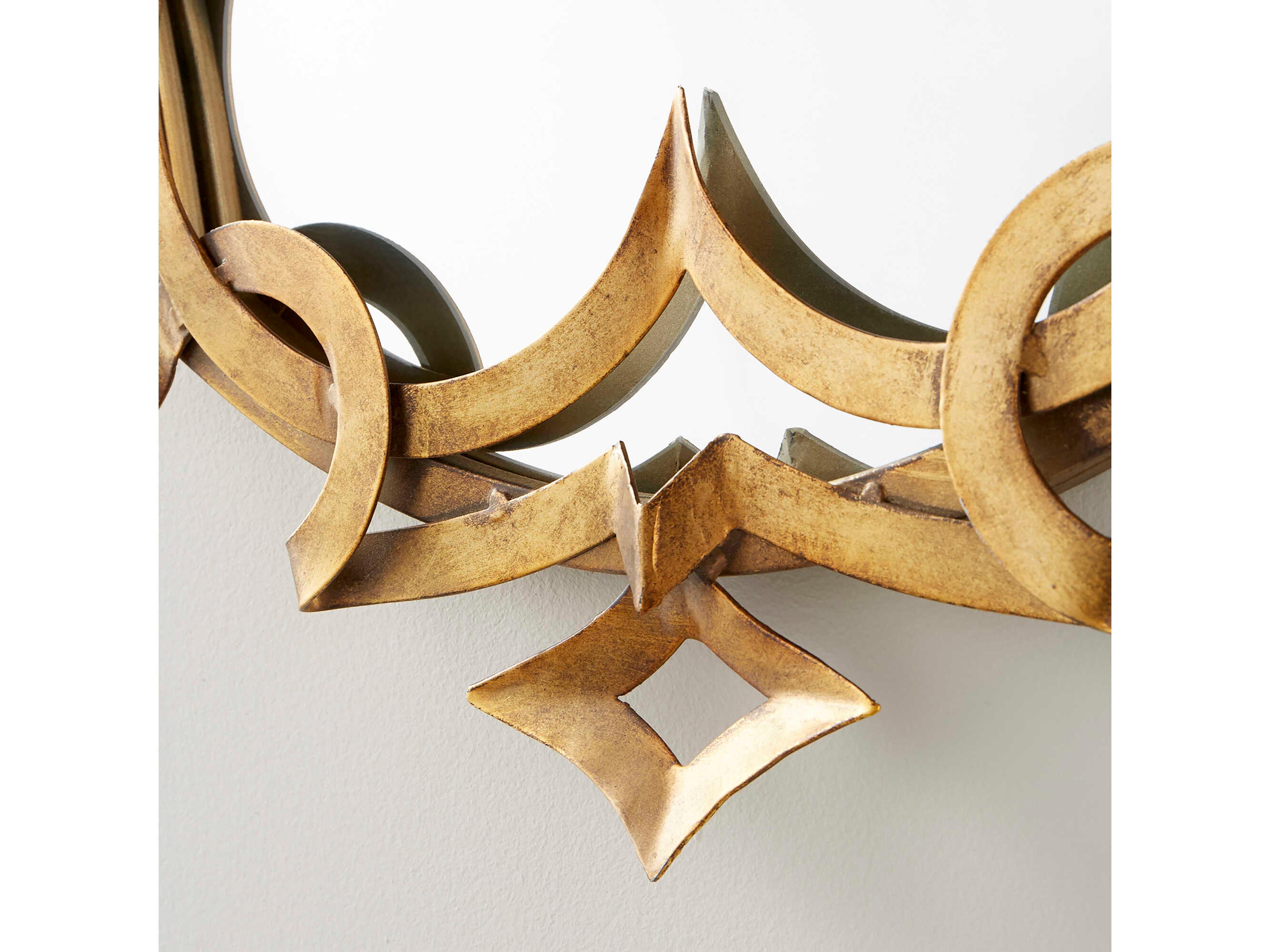 Cyan Design Charcroft Gold Wall Mirror