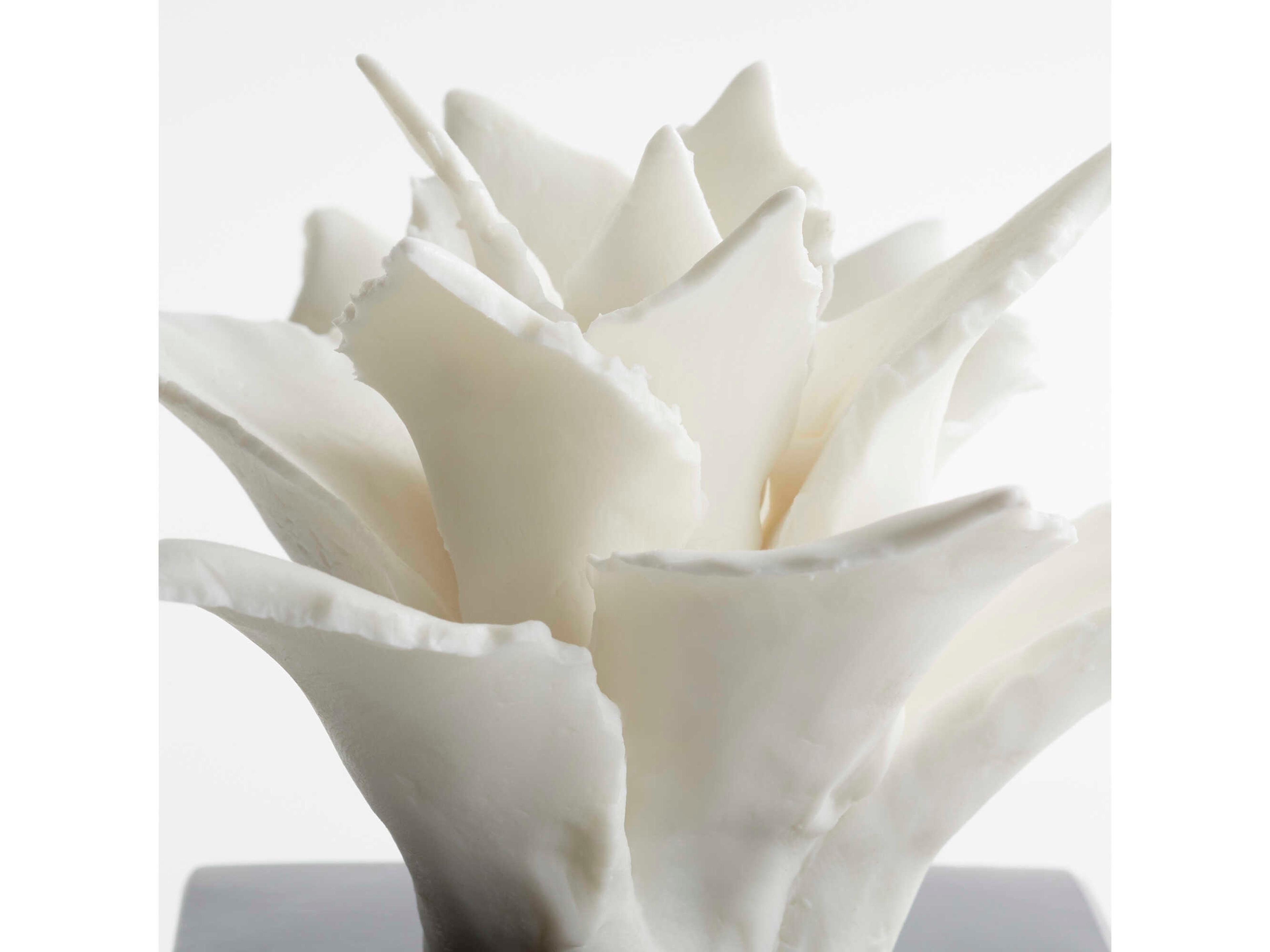 Cyan Design White Calendine Sculpture