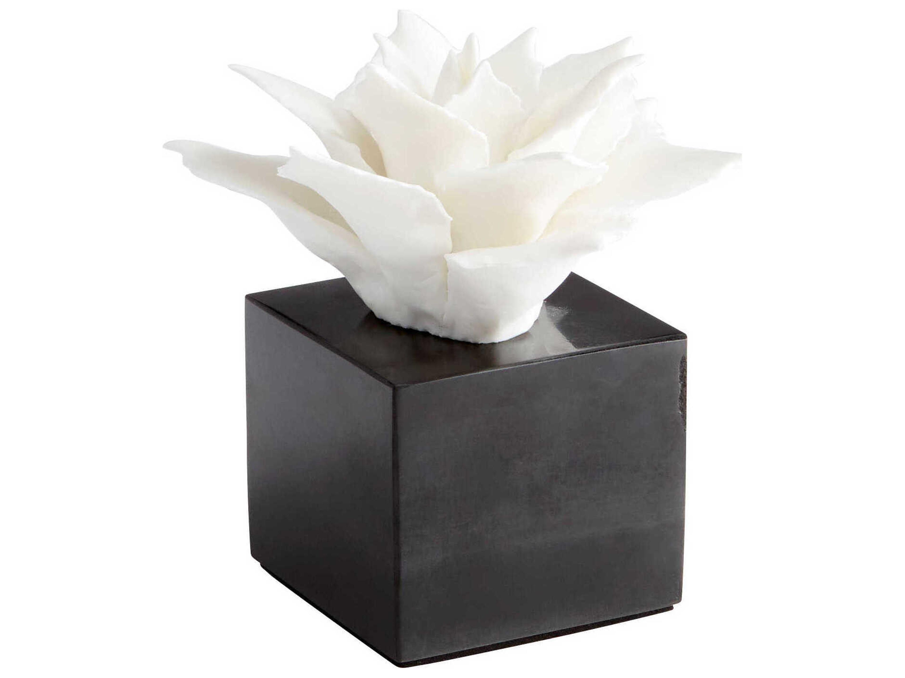 Cyan Design White Calendine Sculpture