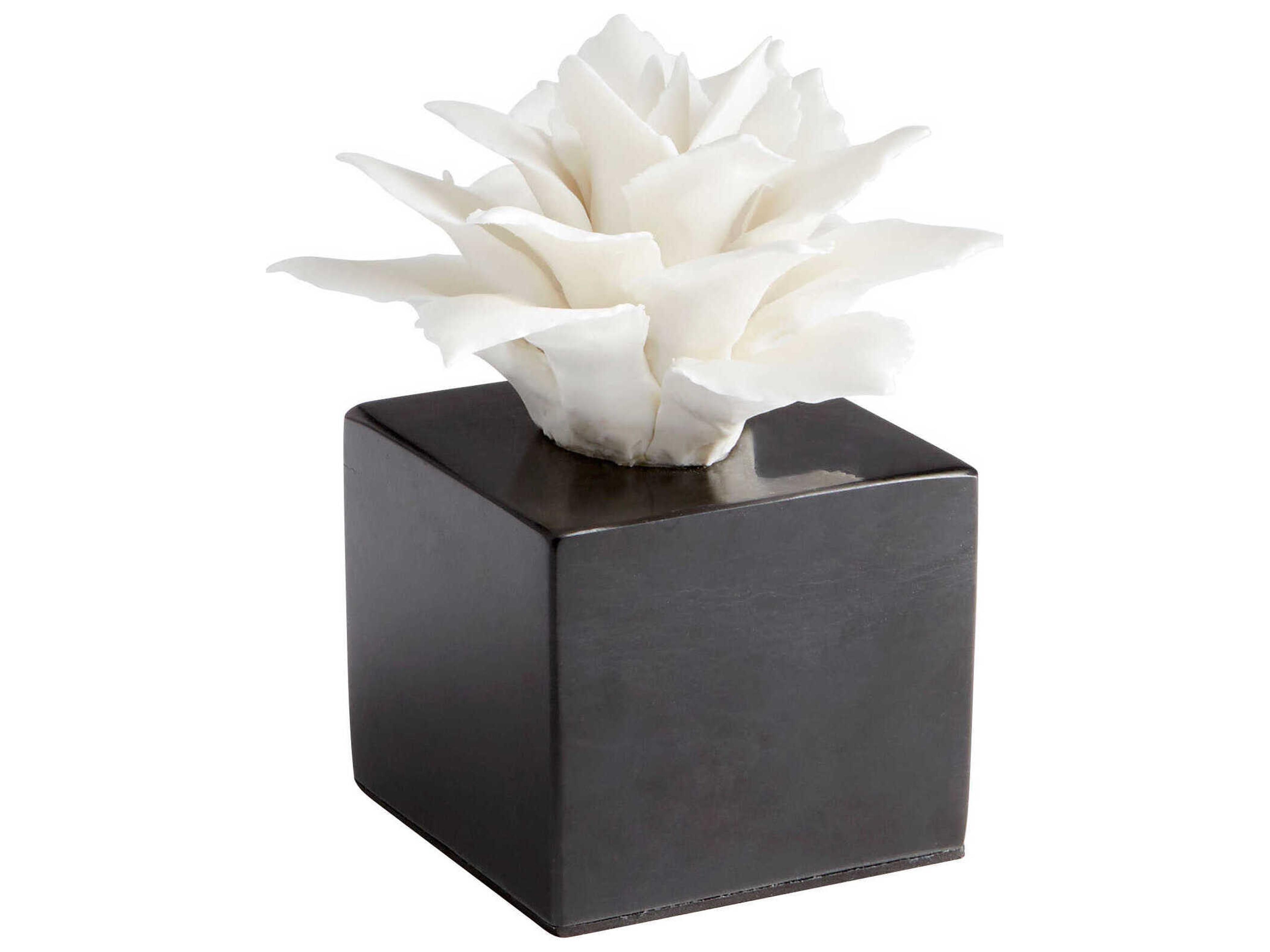 White Calendine Sculpture