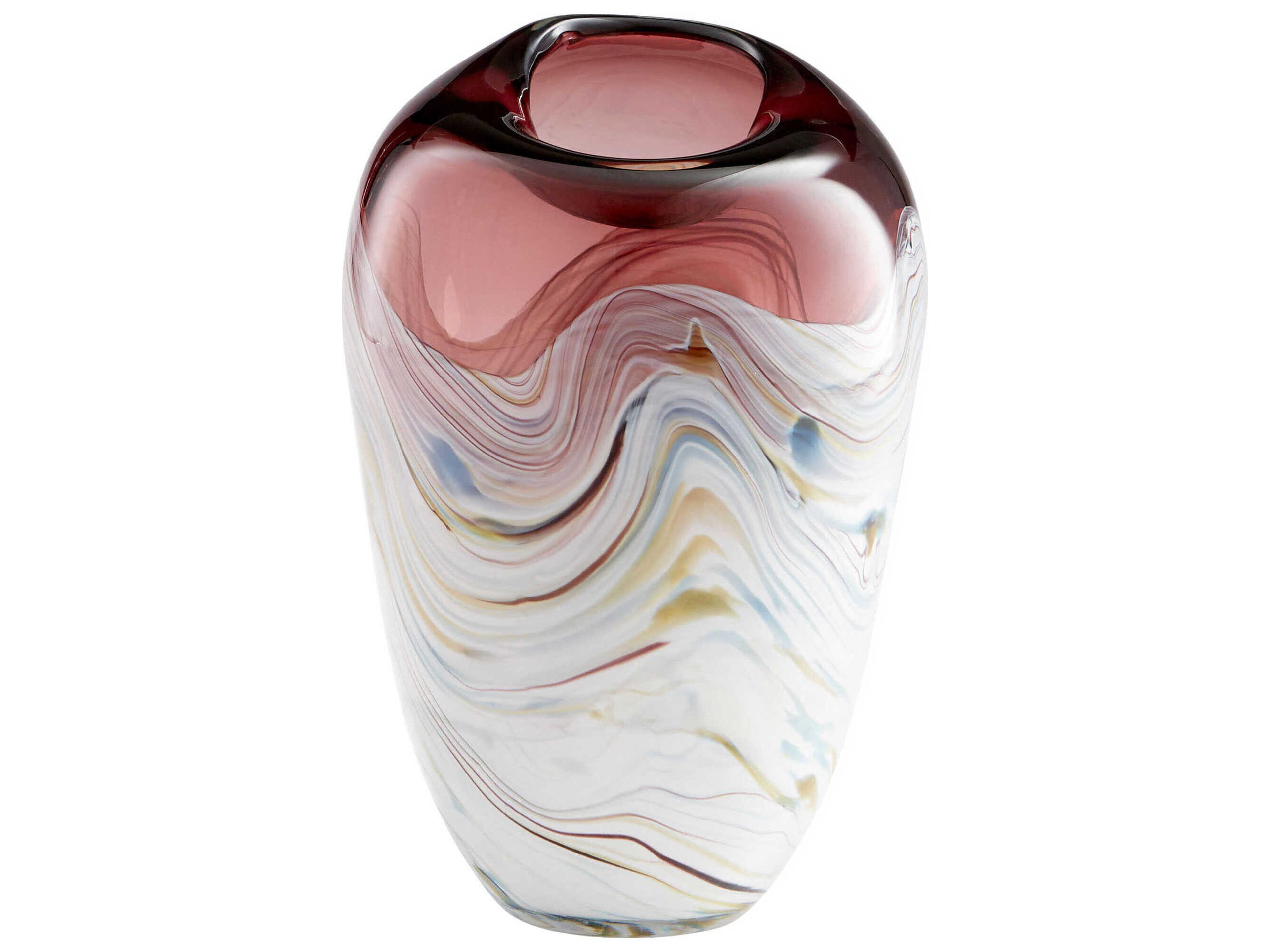 Purple White Sao Vase