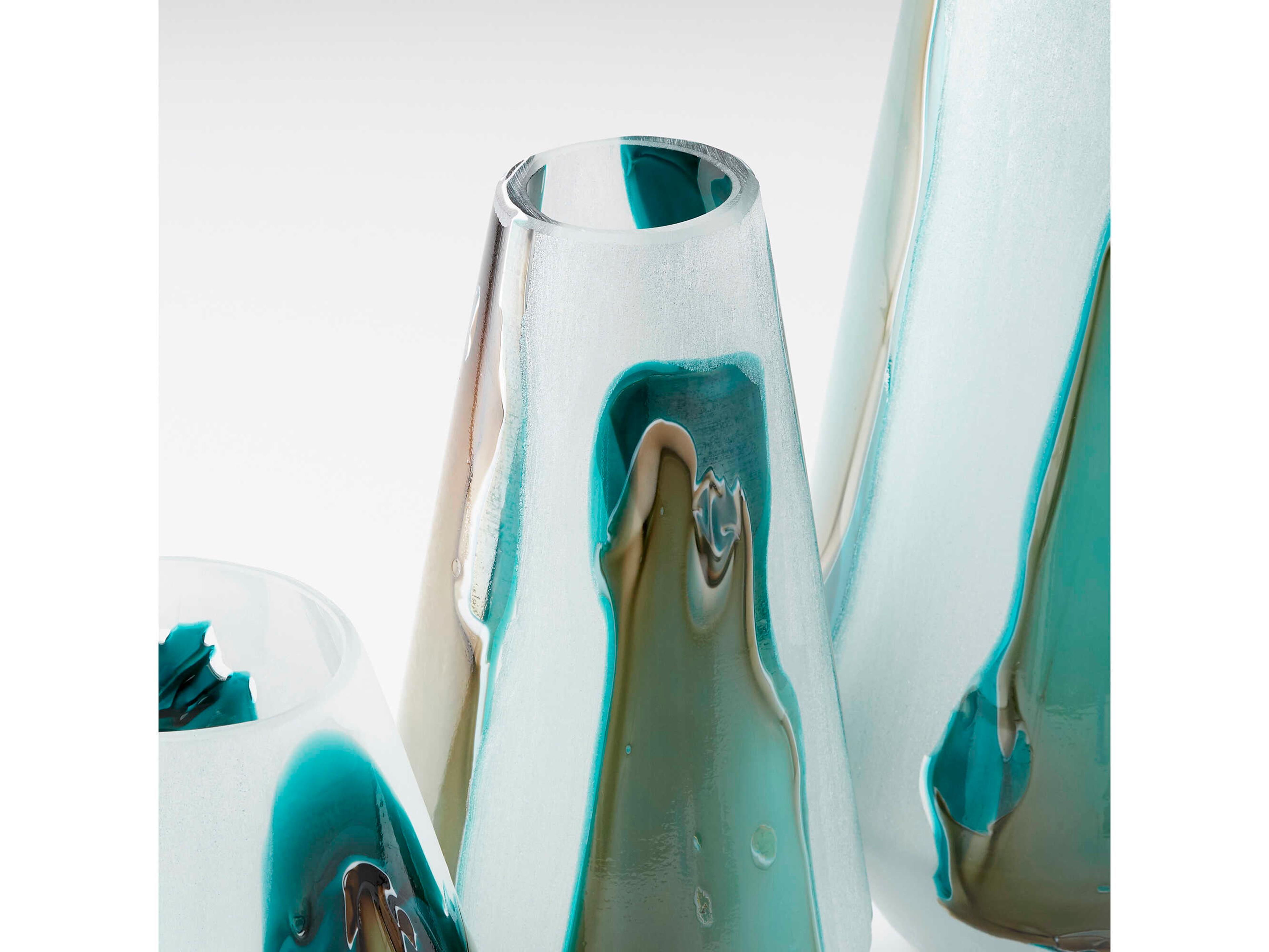 Cyan Design Green White Ferdinand Vase