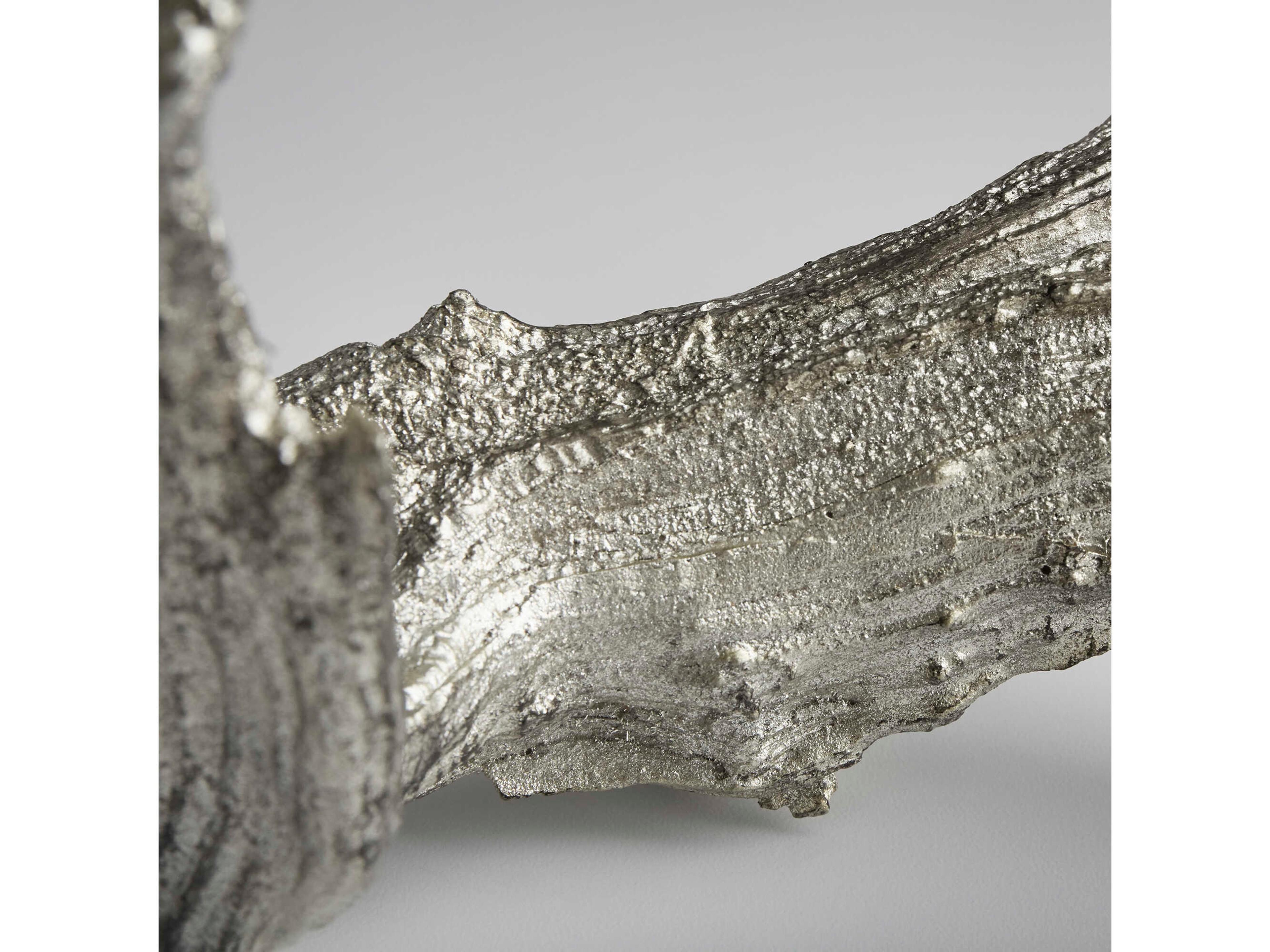 Cyan Design Silver Leaf Drifting Sculpture