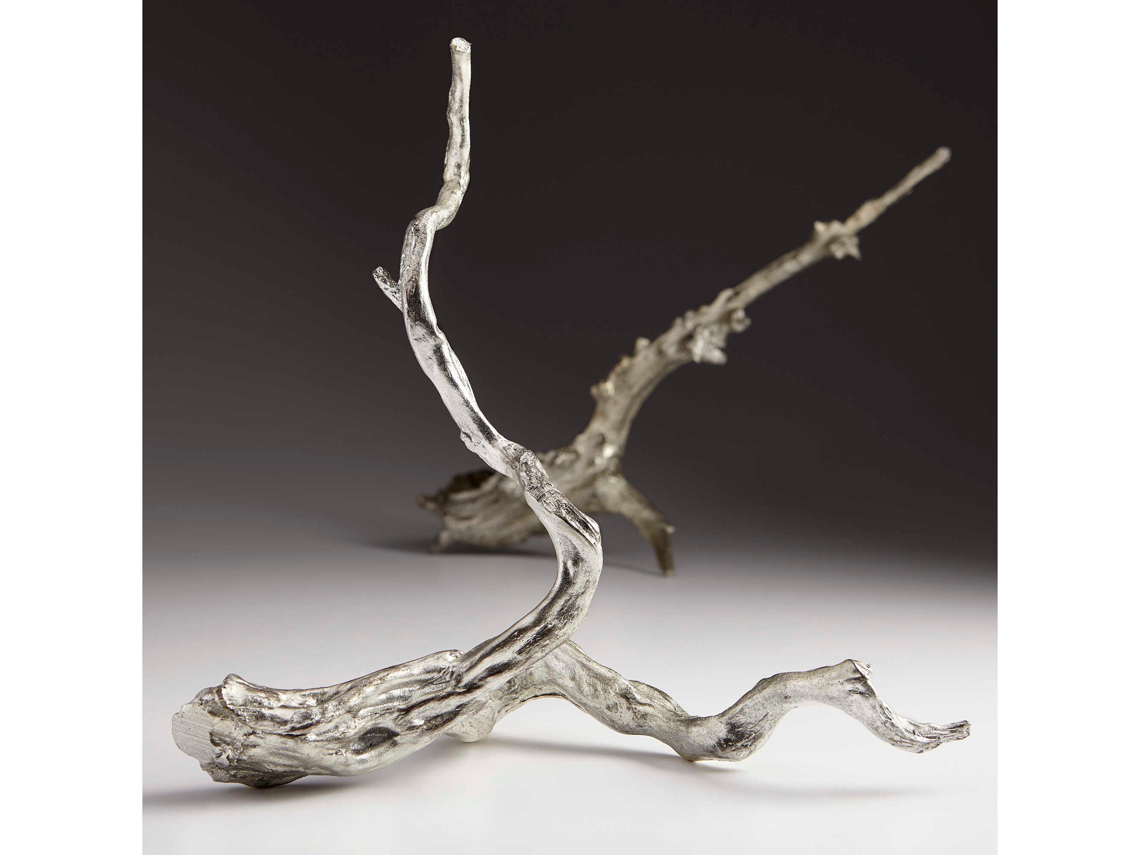 Cyan Design Silver Leaf Drifting Sculpture