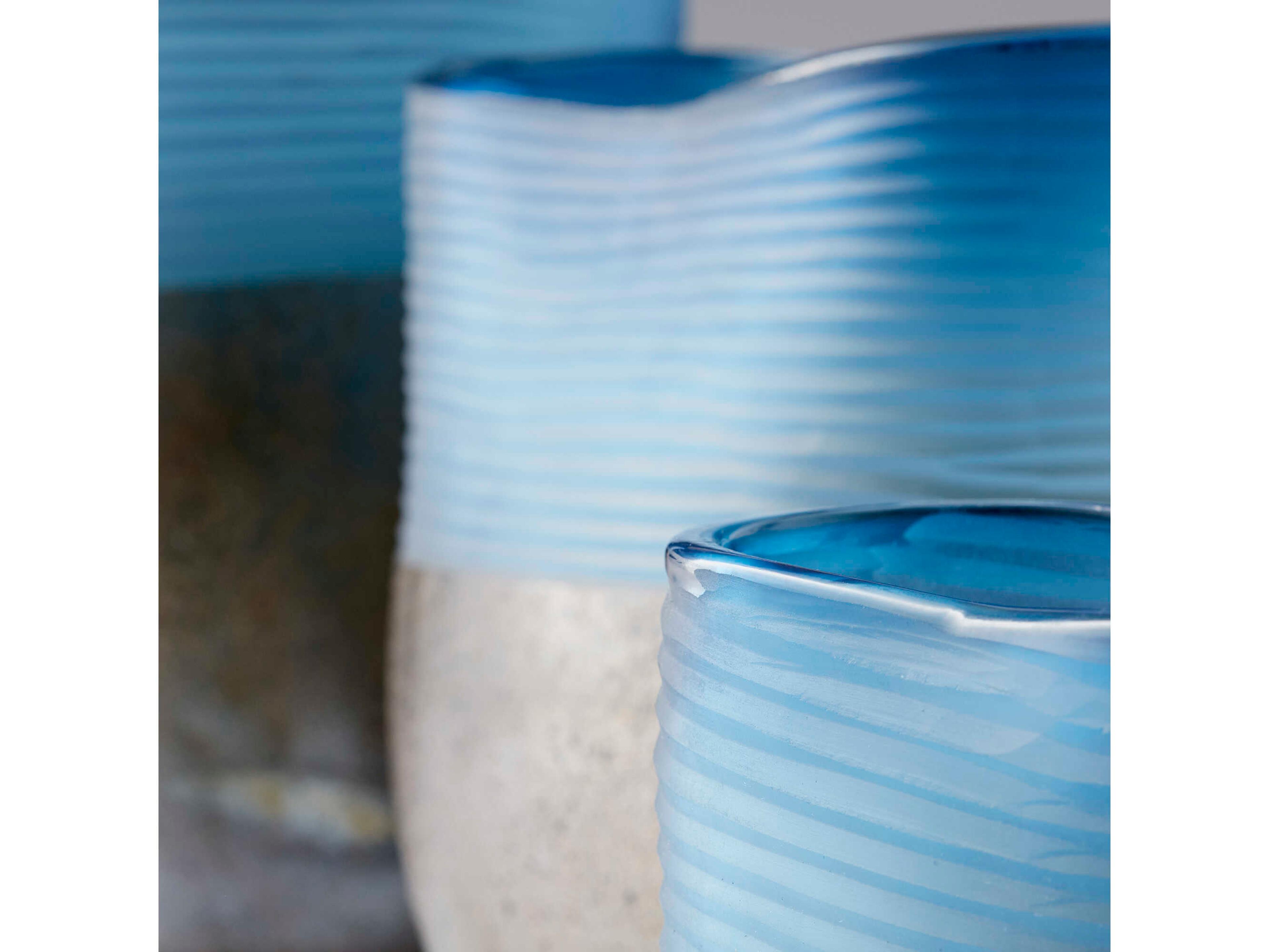 Cyan Design Blue Iron Glaze Europa Vase