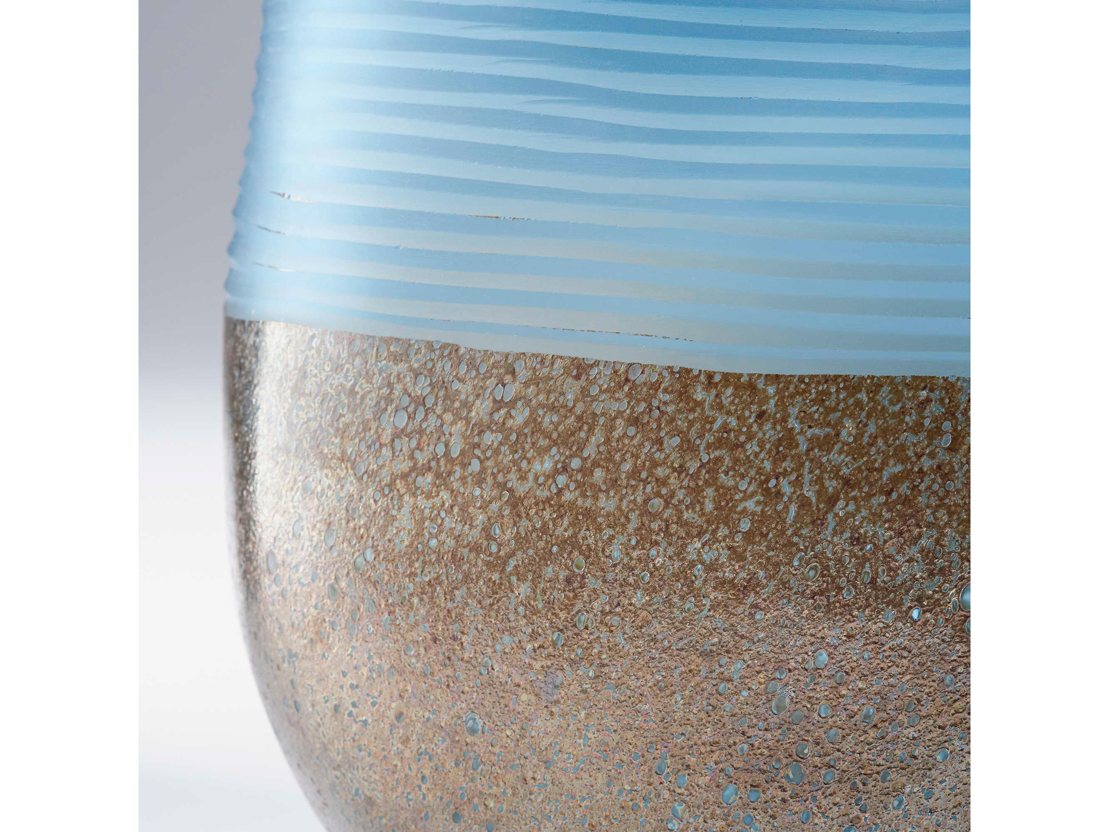 Cyan Design Blue Iron Glaze Europa Vase