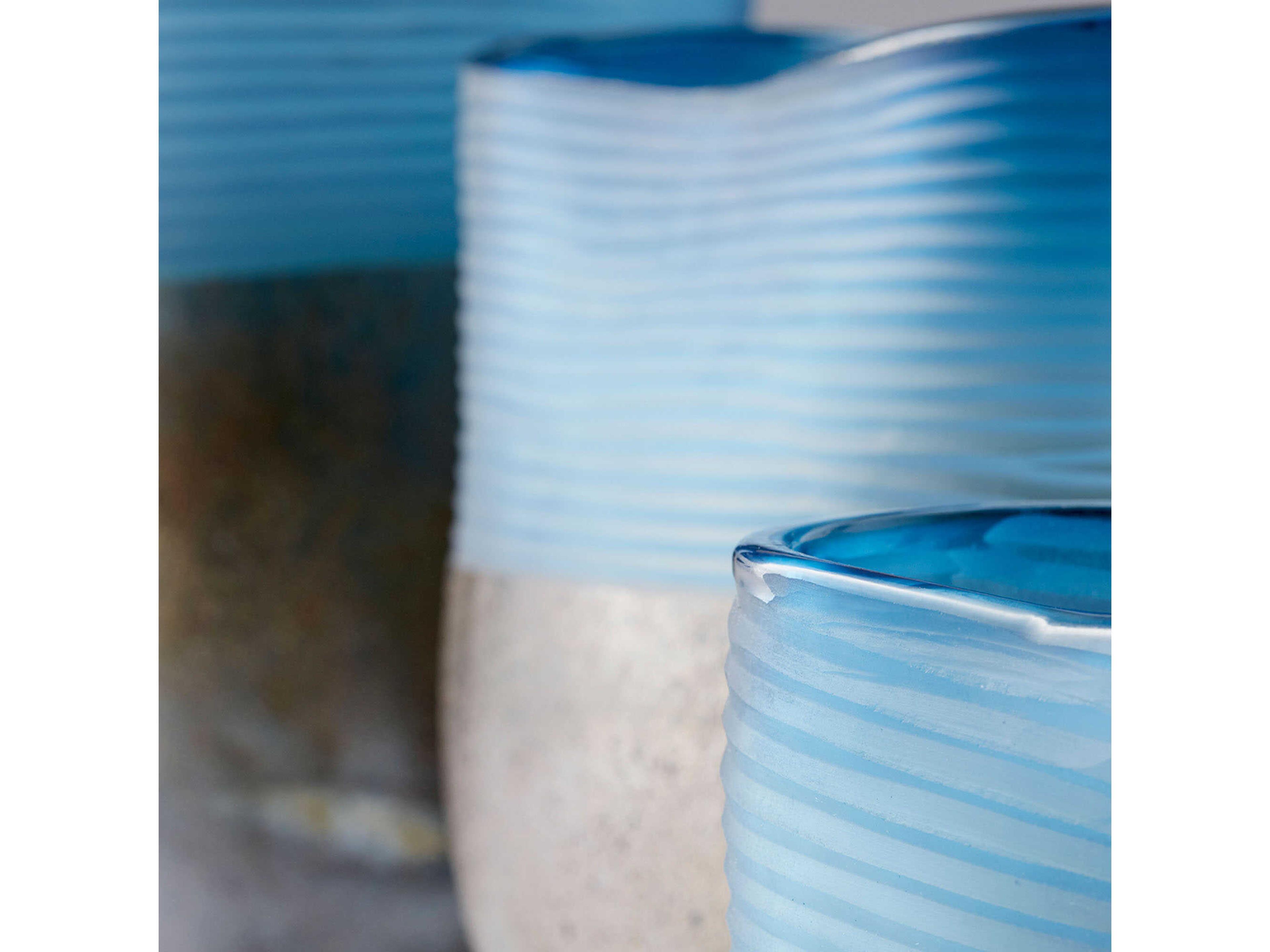 Cyan Design Blue Iron Glaze Europa Vase