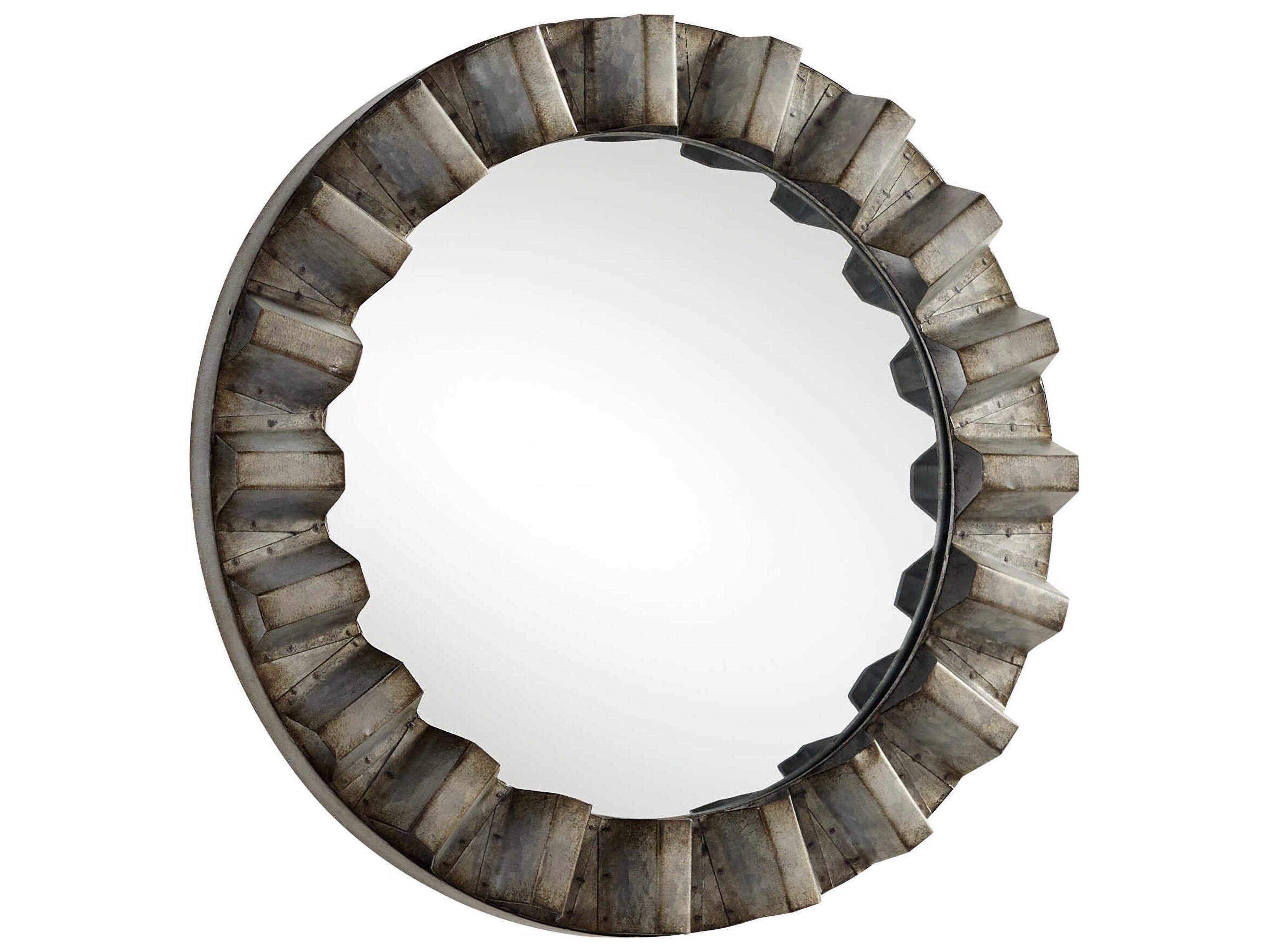 Argos Galvanized Round Wall Mirror