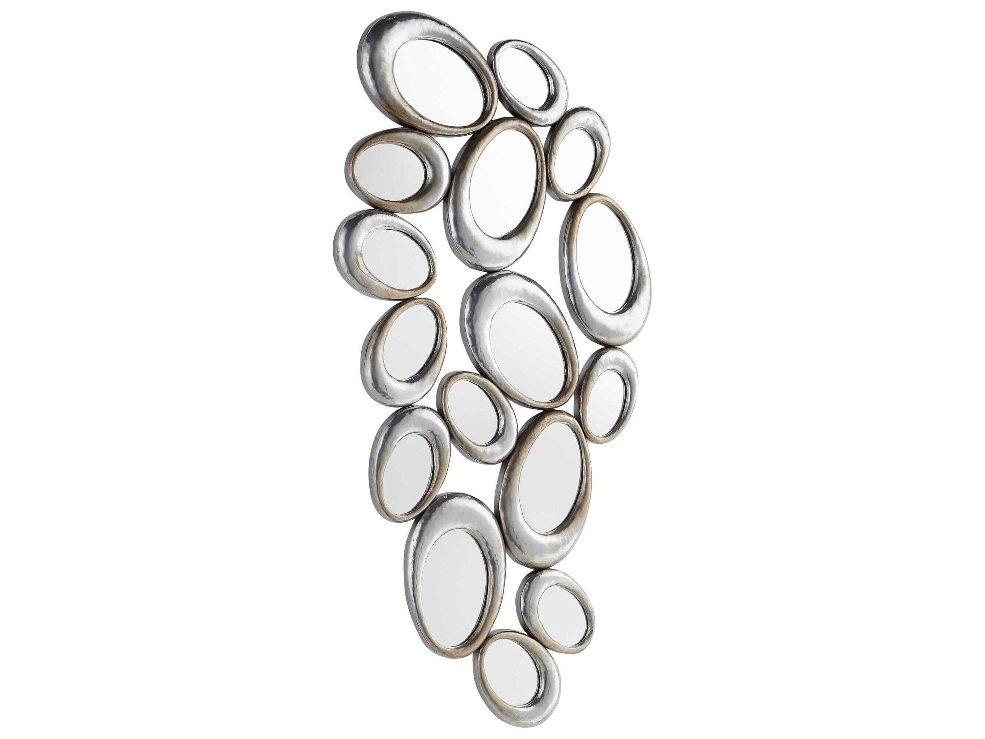 Cyan Design Ovate Silver Wall Mirror