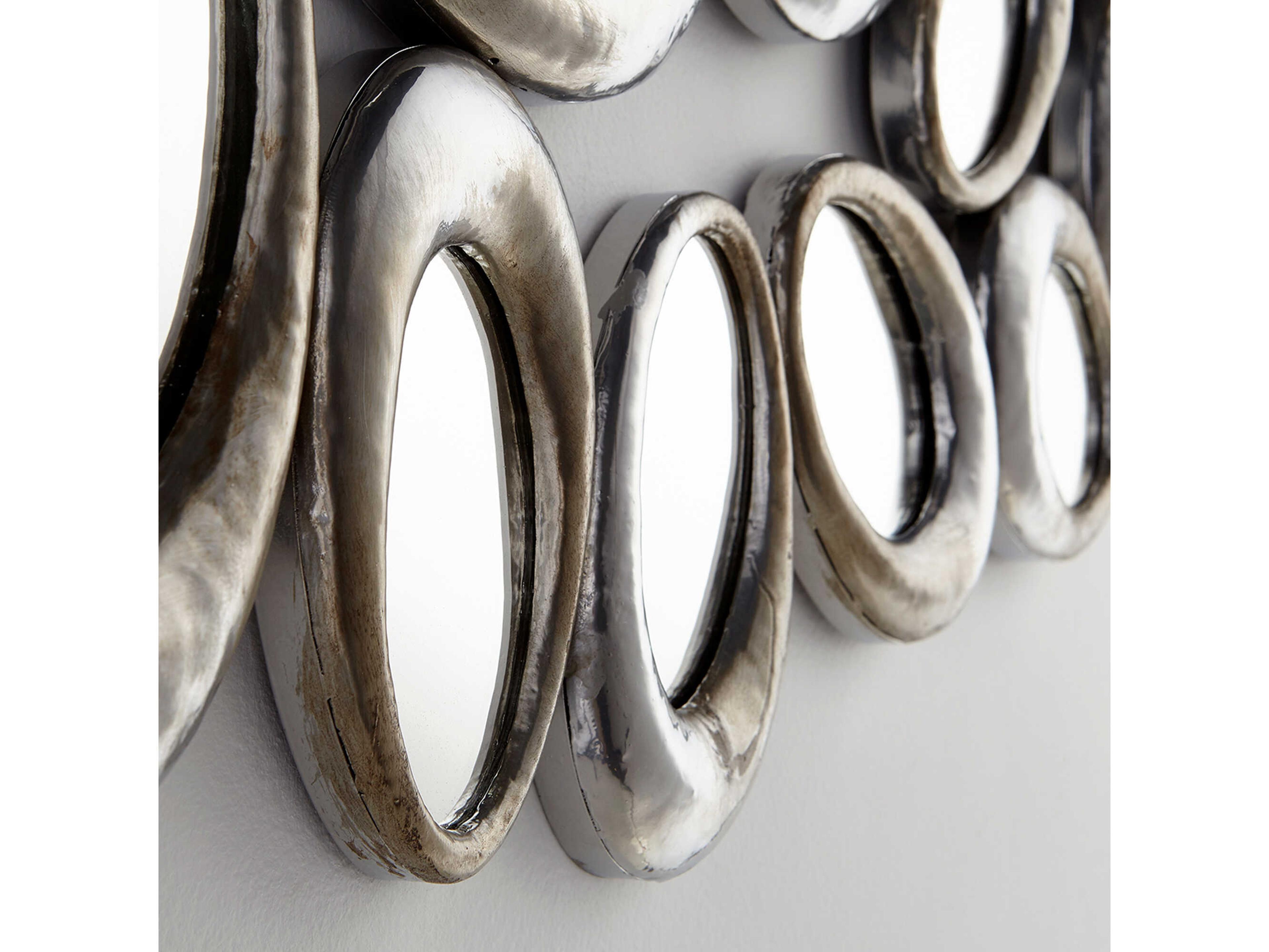Cyan Design Ovate Silver Wall Mirror