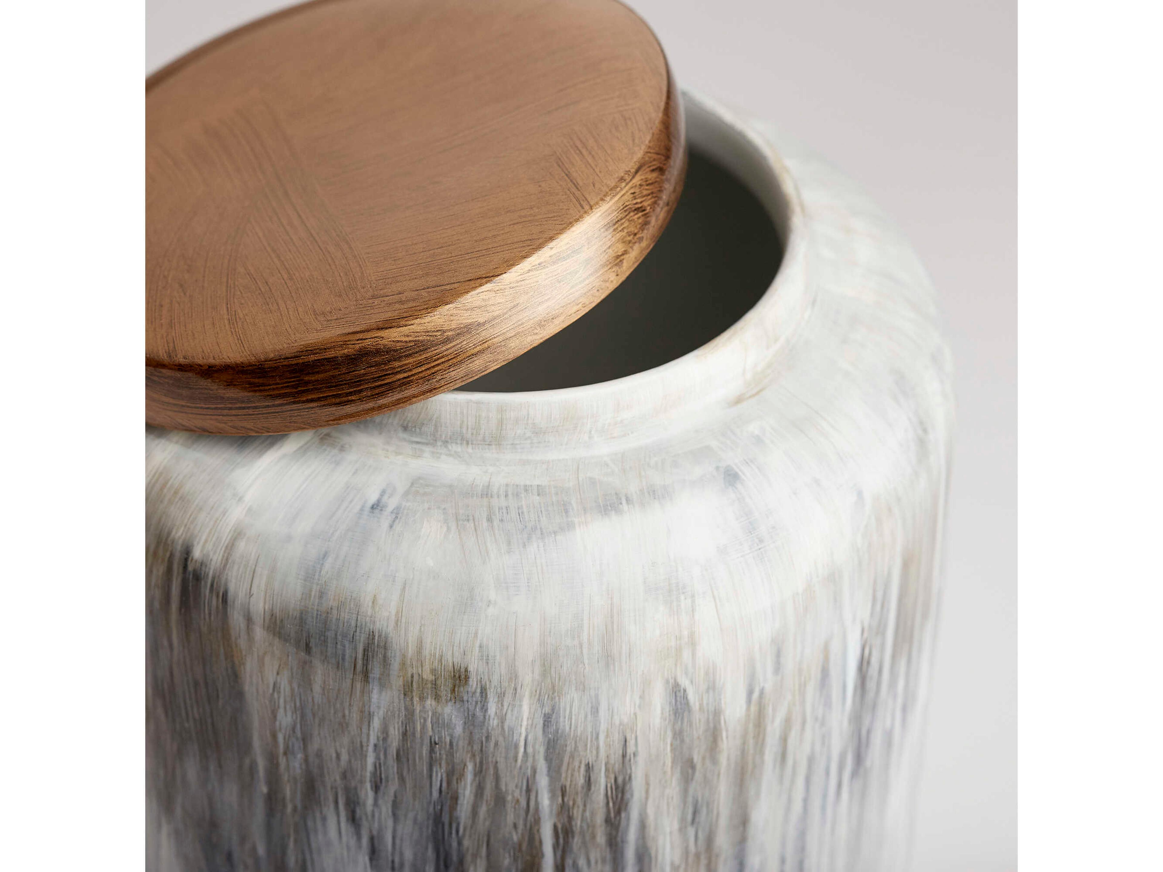 Cyan Design Olive Glaze Spirit Container