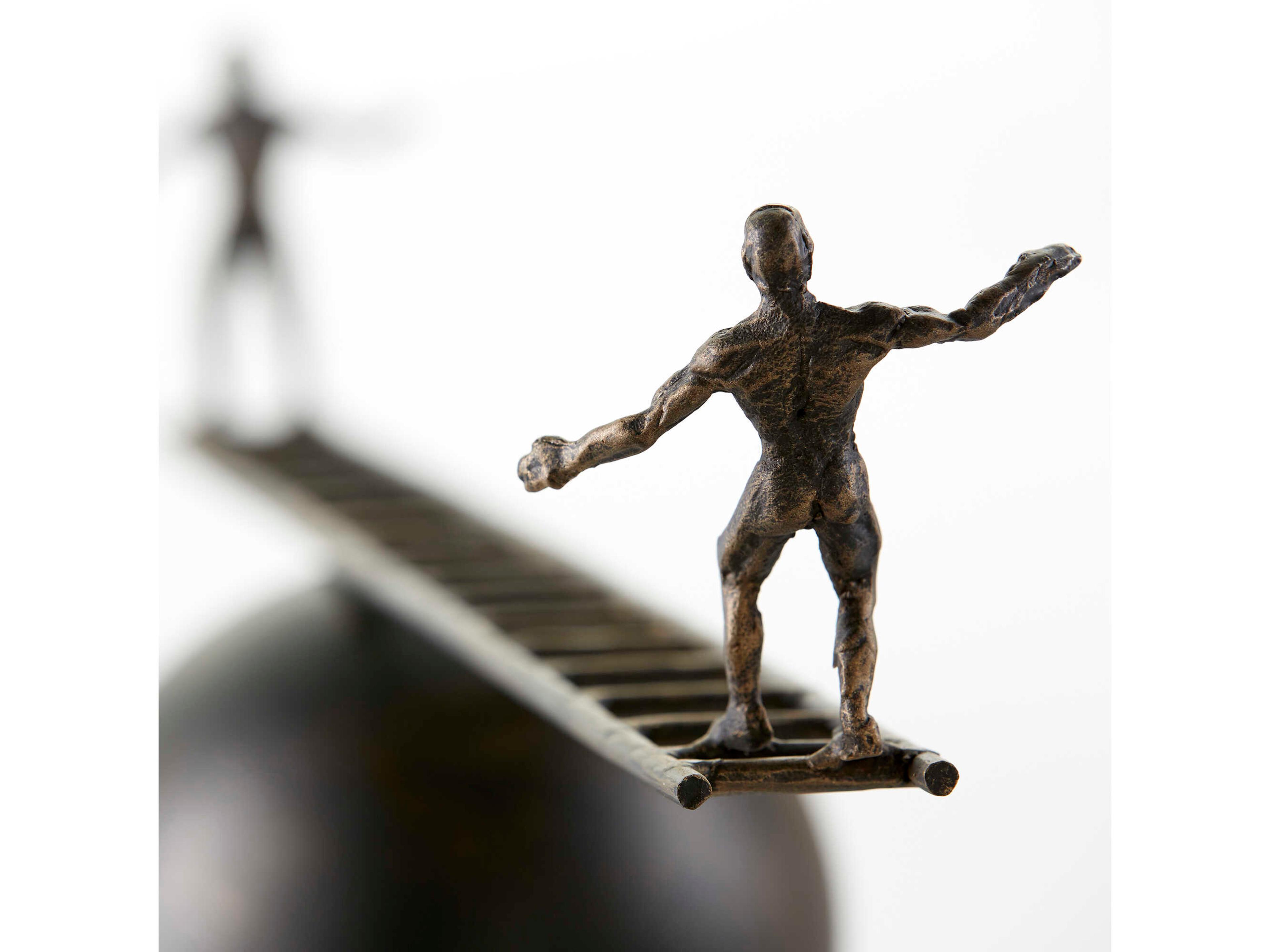 Cyan Design Bronze Teeter Sculpture