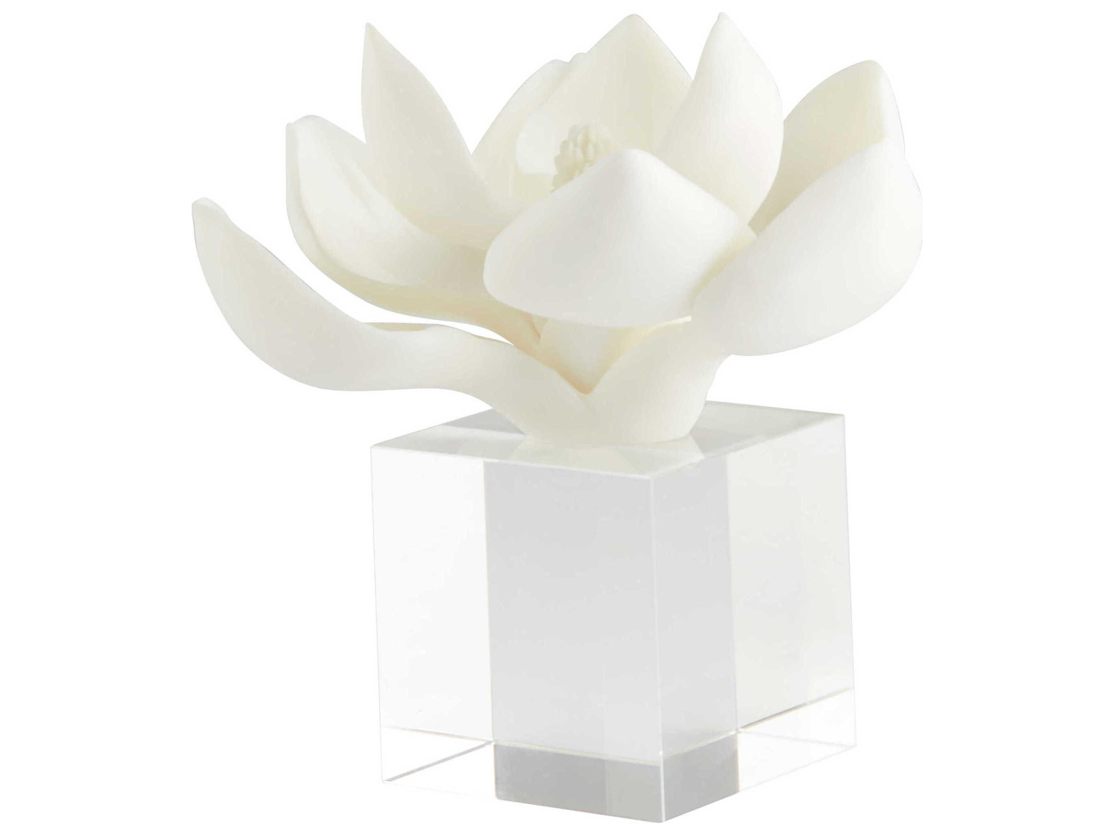 White Magnolia Sculpture