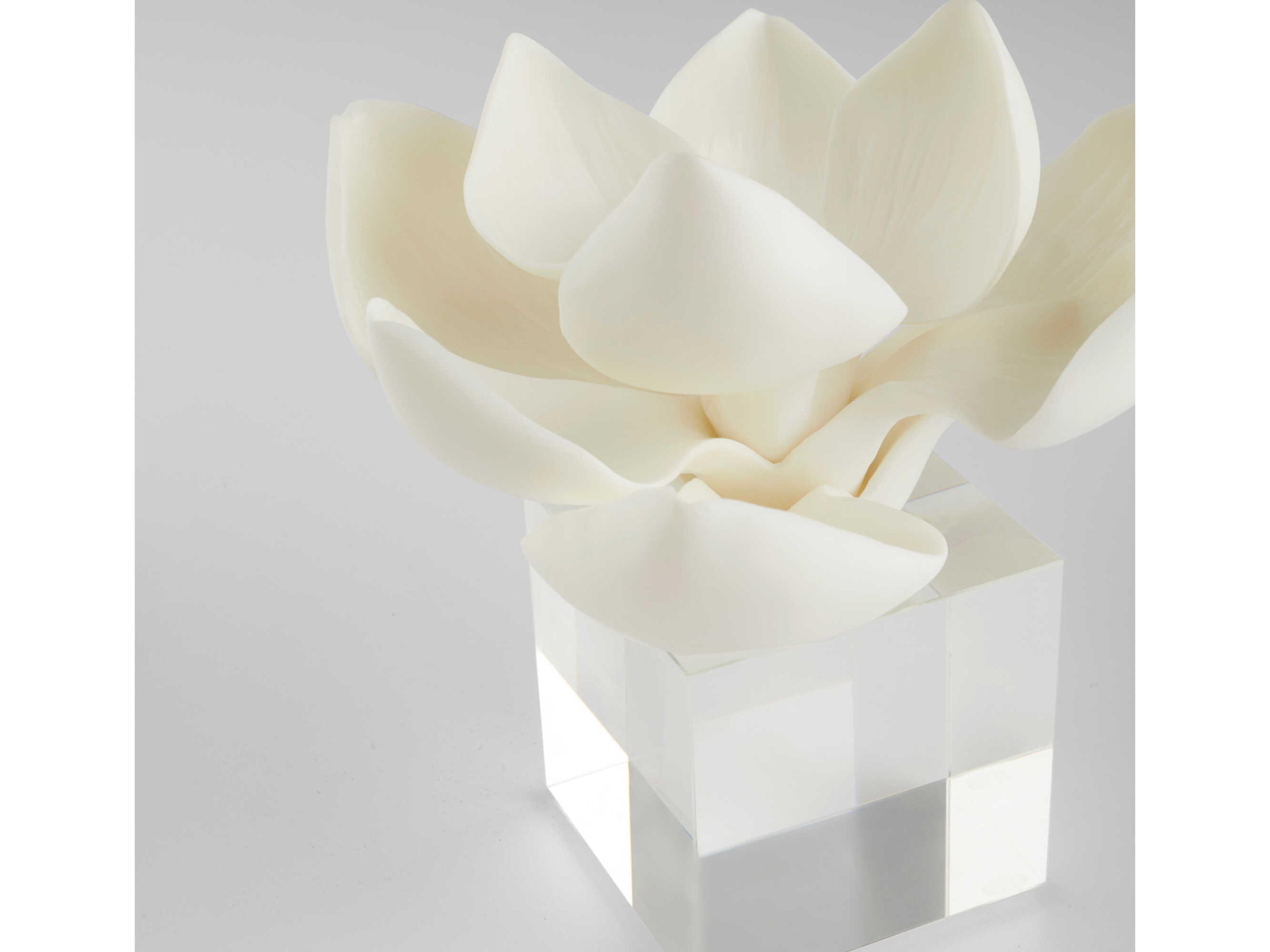 Cyan Design White Magnolia Sculpture