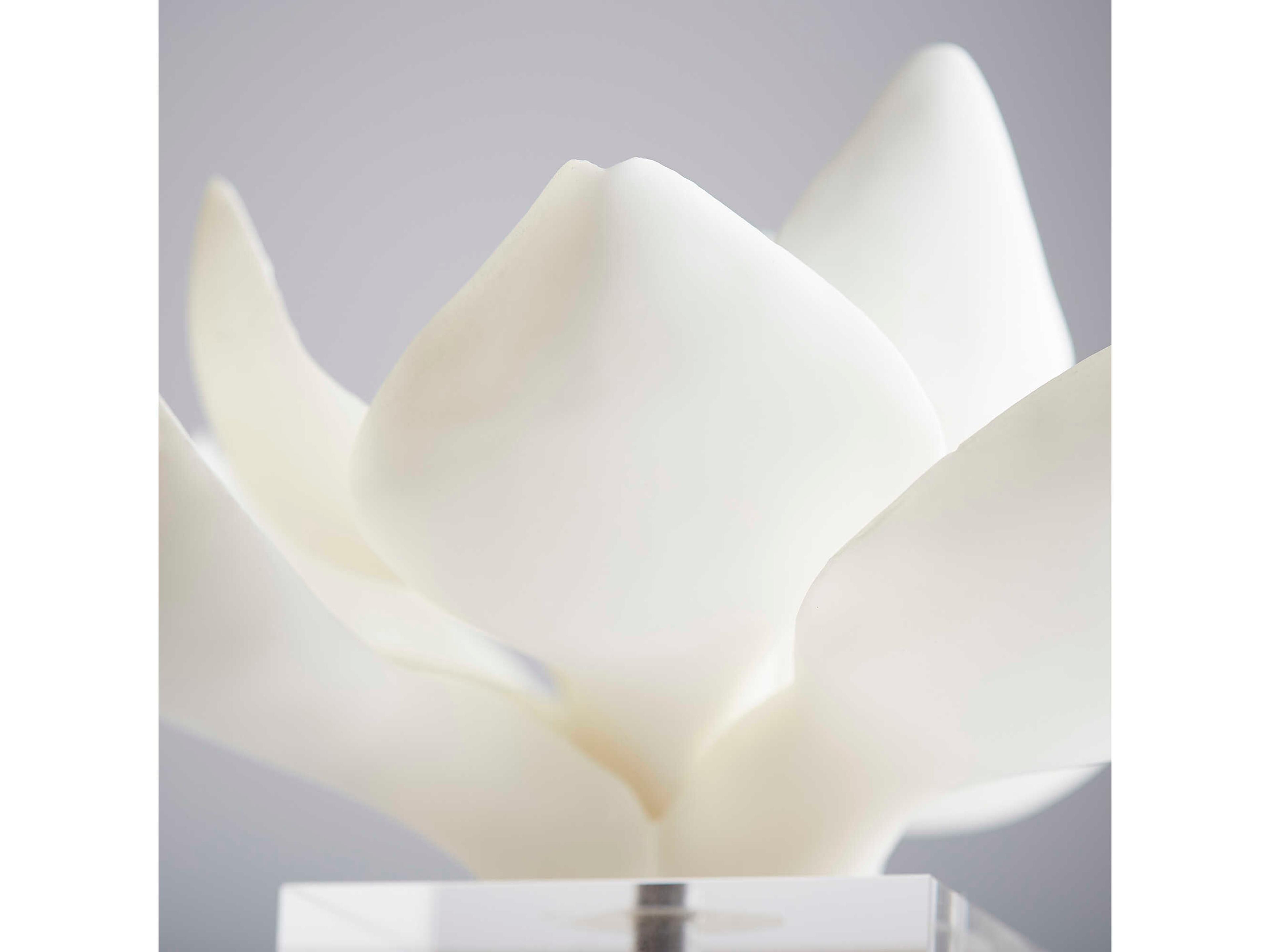 Cyan Design White Magnolia Sculpture