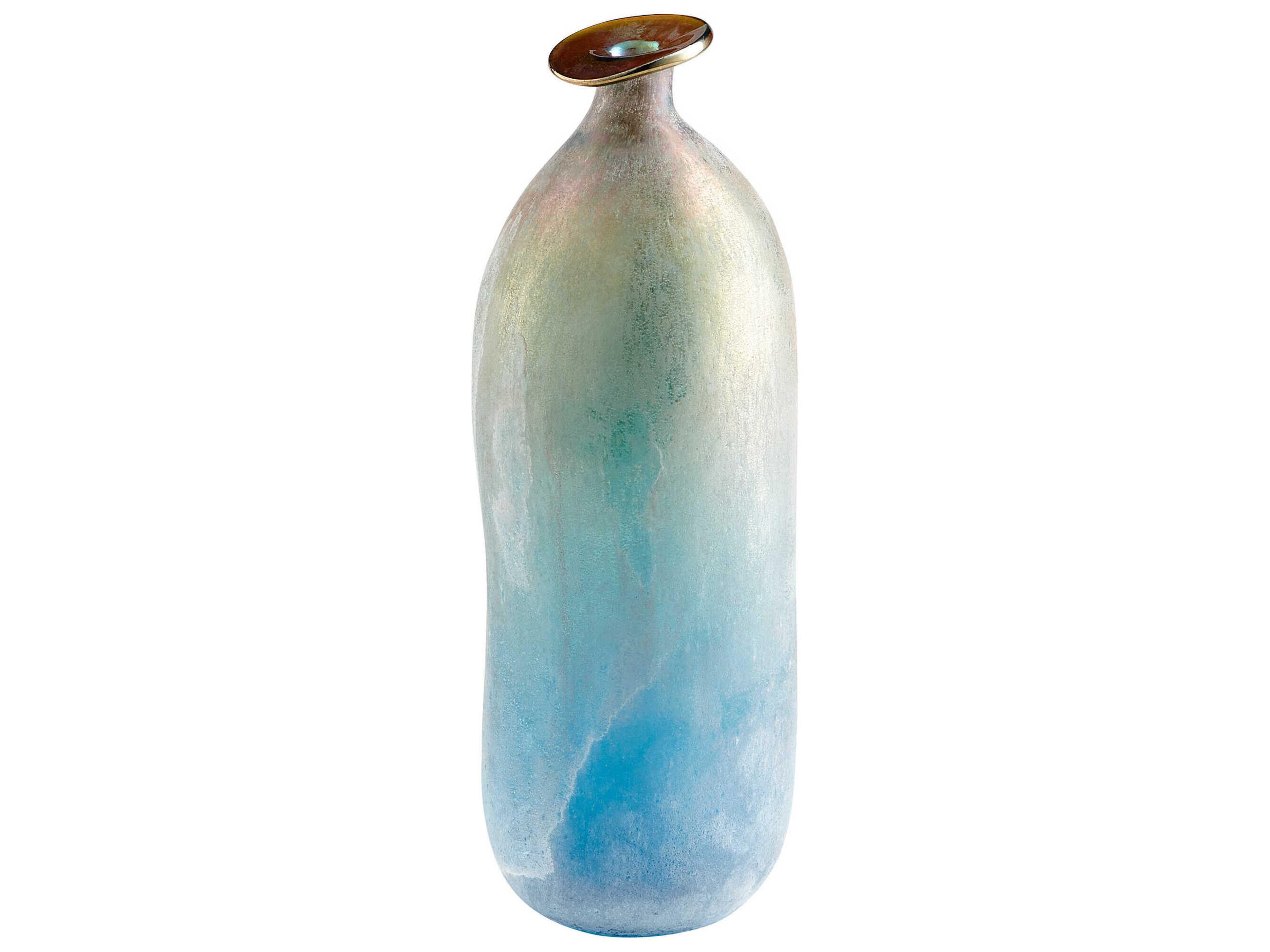 Turquoise Scavo Sea of Dreams Vase