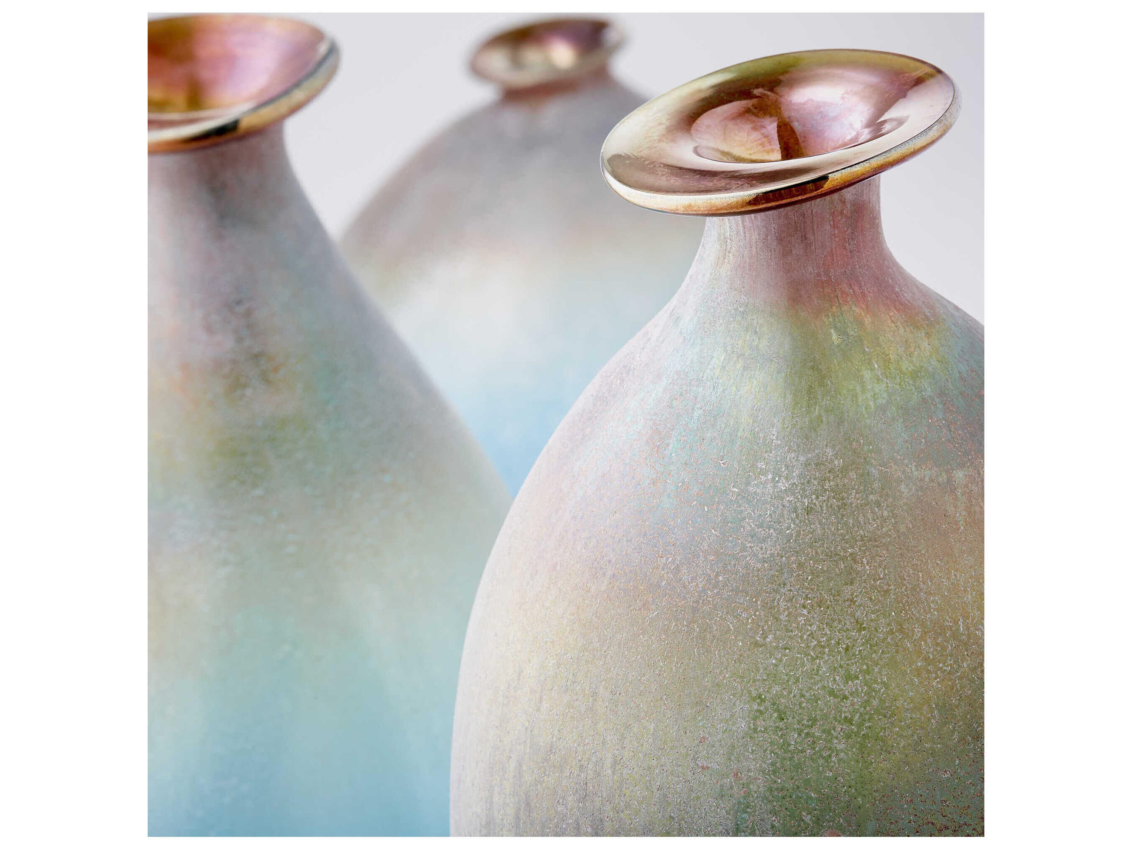 Cyan Design Turquoise Scavo Sea of Dreams Vase