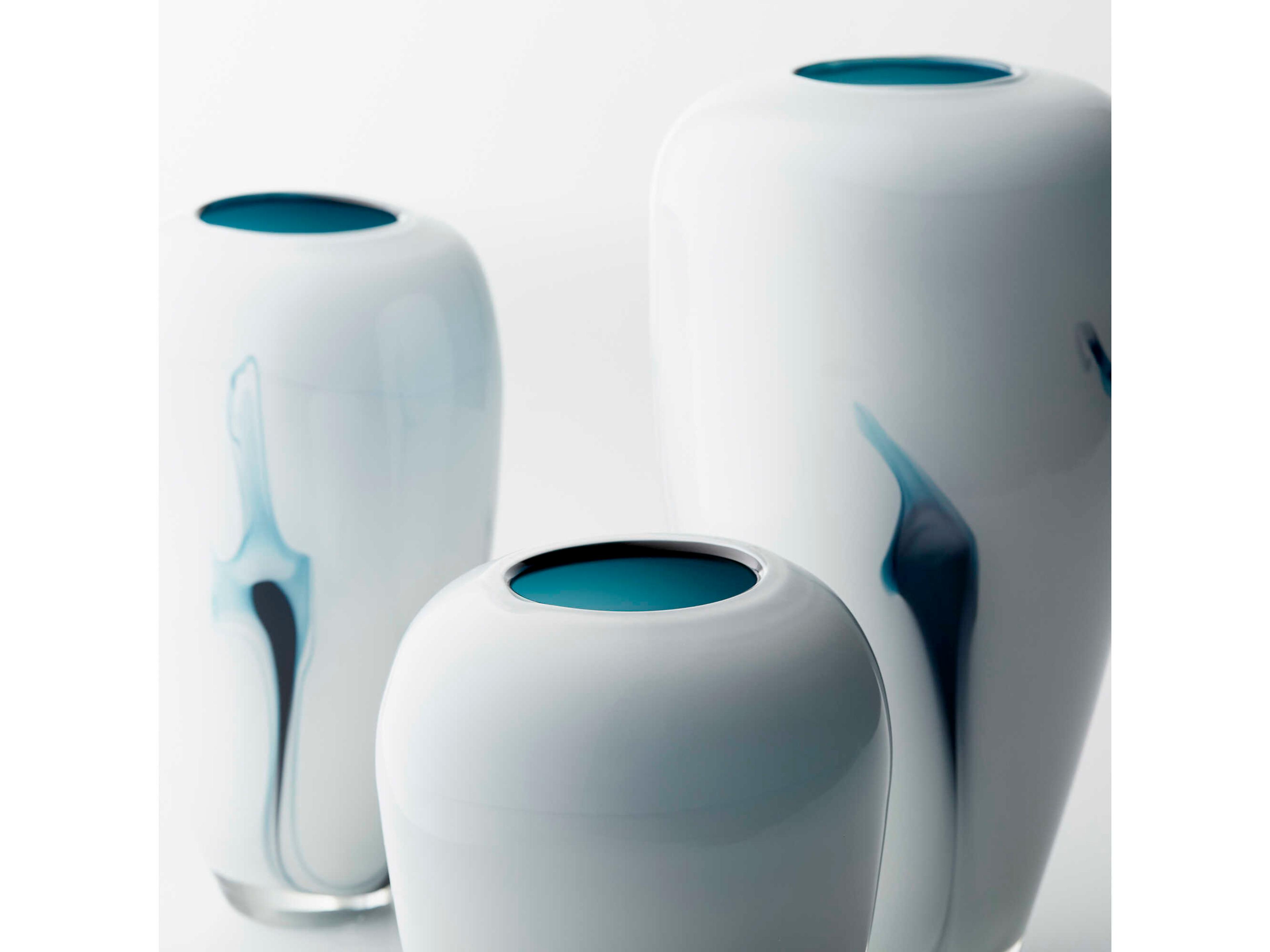 Cyan Design Blue White Deep Sky Vase