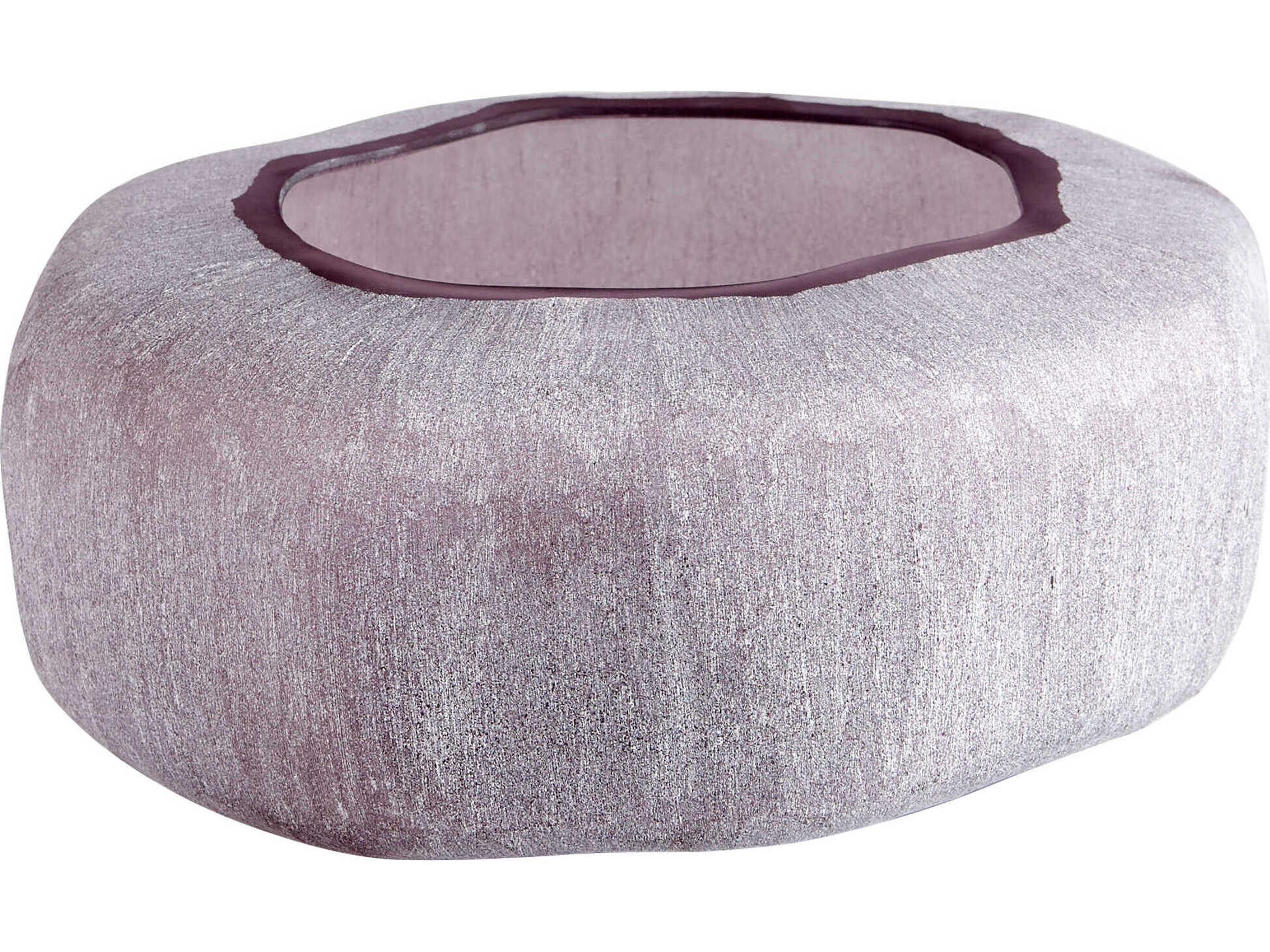 Textured Plum Vervain Vase