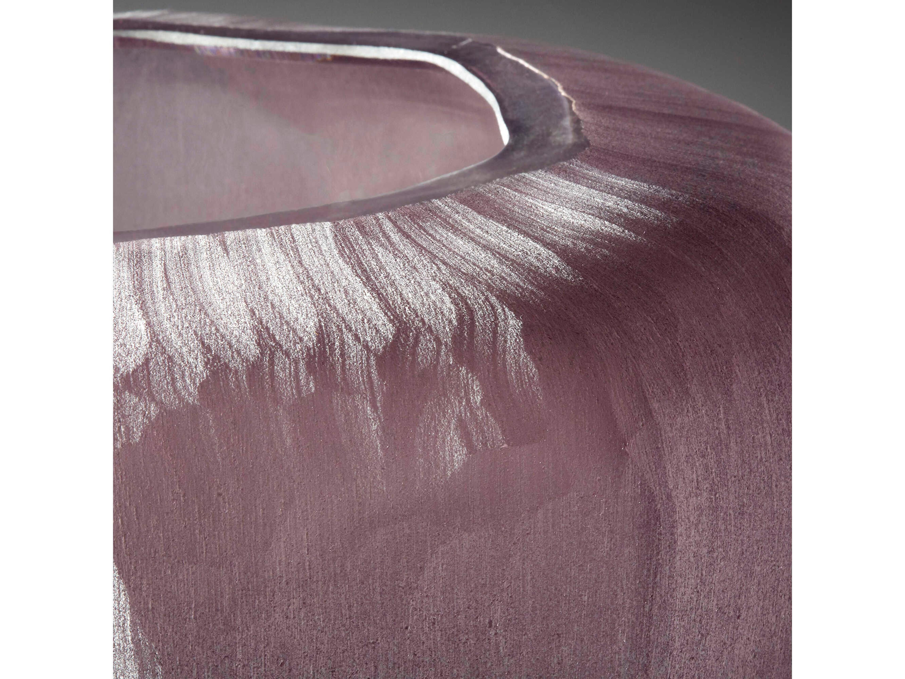 Cyan Design Textured Plum Vervain Vase