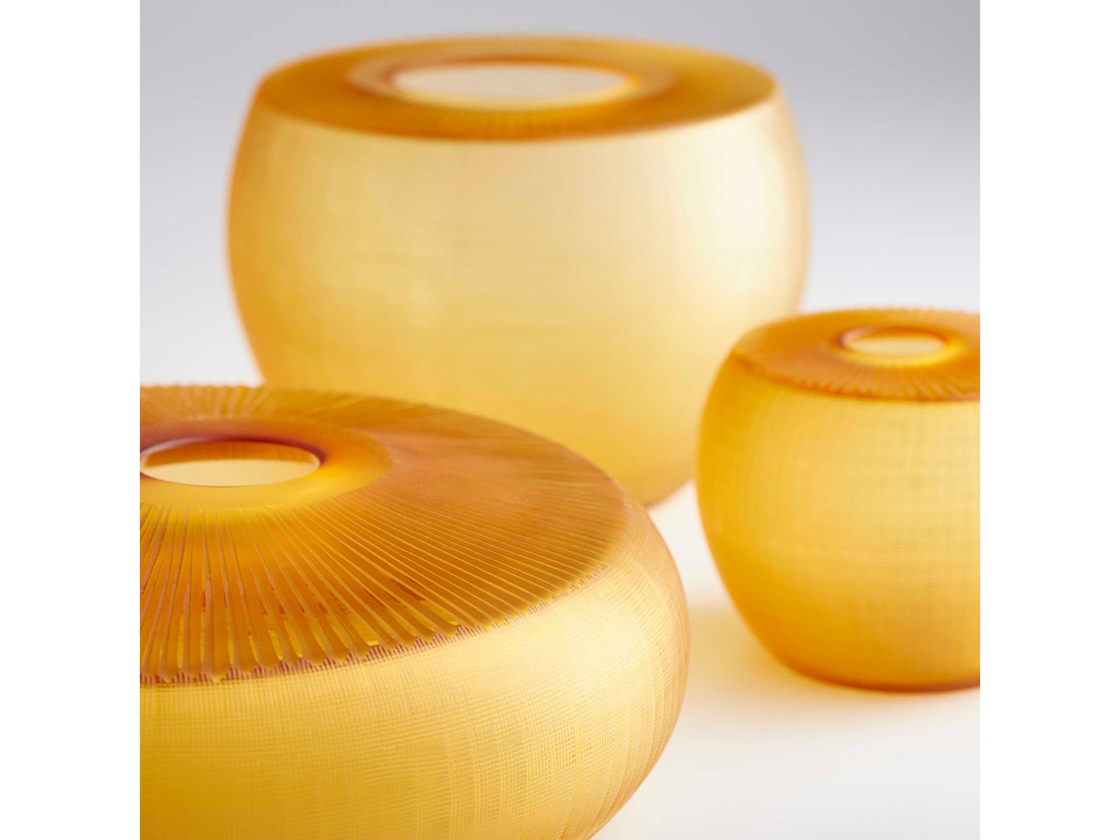 Cyan Design Amber Sun Flower Vase